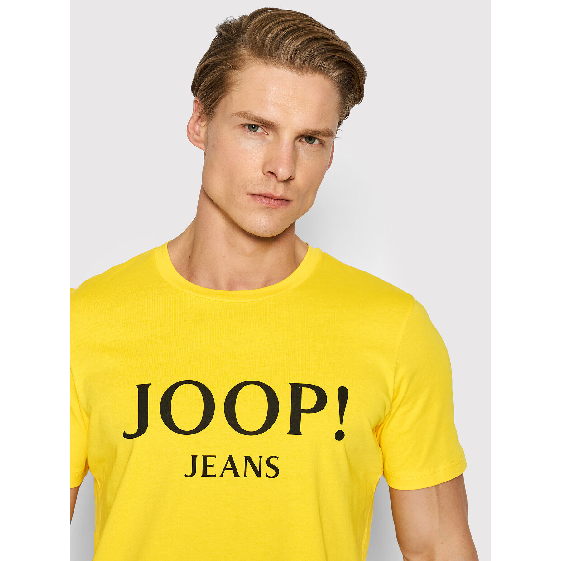 JOOP! Jeans Majica 15 JJJ-09ALEX 30031001 Rumena Regular Fit - Pepit.si