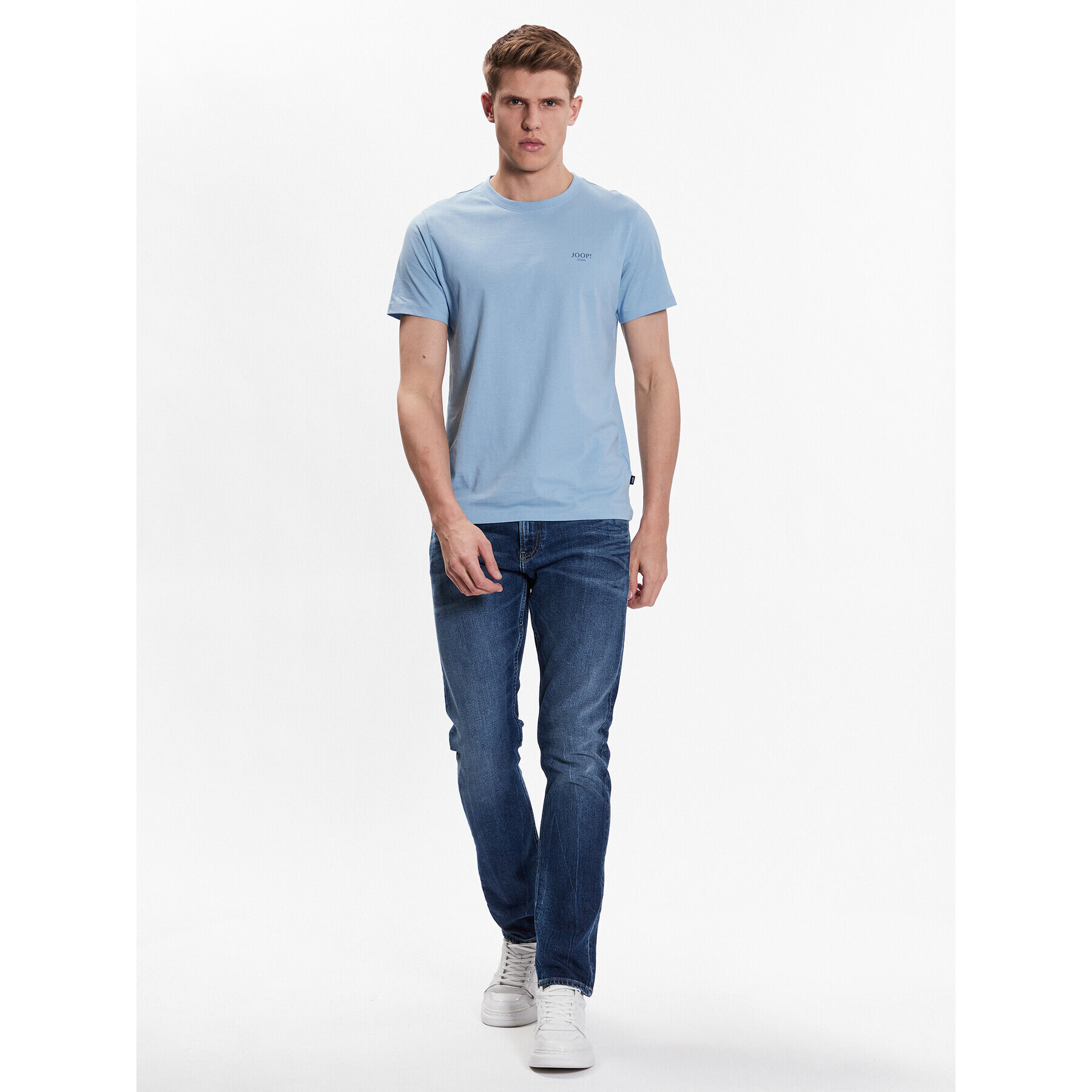 JOOP! Jeans Majica 30027746 Modra Modern Fit - Pepit.si