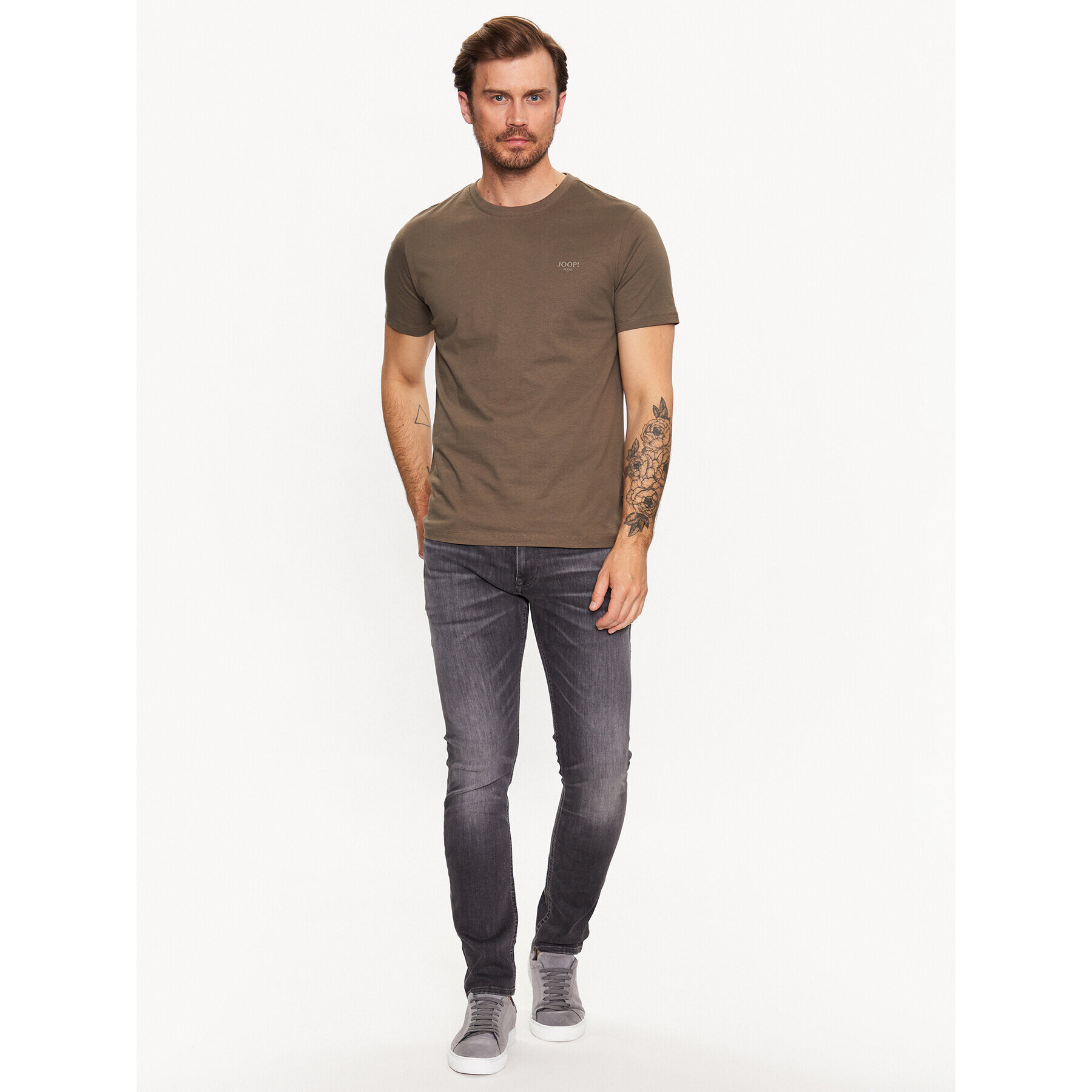 JOOP! Jeans Majica 30027746 Zelena Modern Fit - Pepit.si