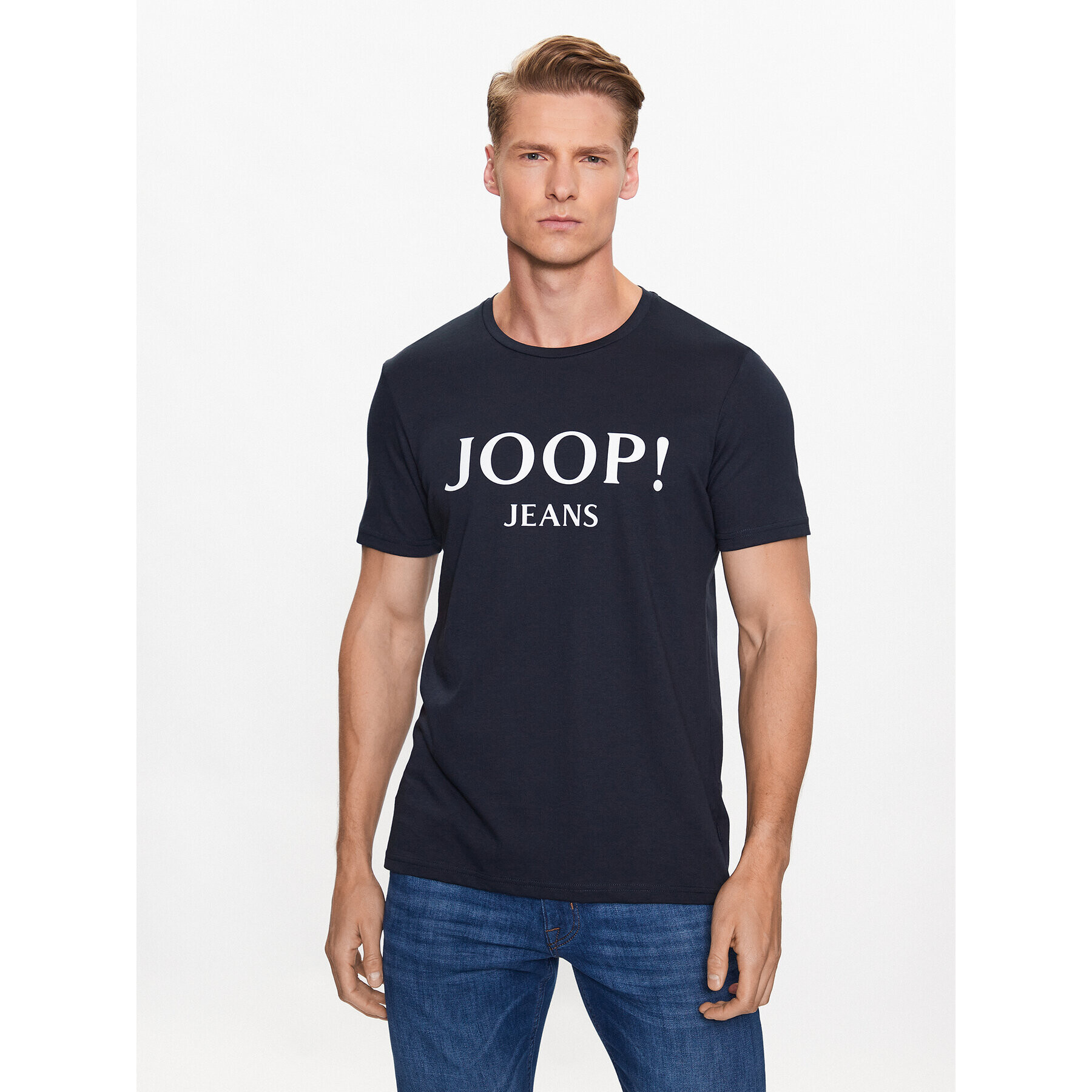 JOOP! Jeans Majica 30036021 Modra Modern Fit - Pepit.si