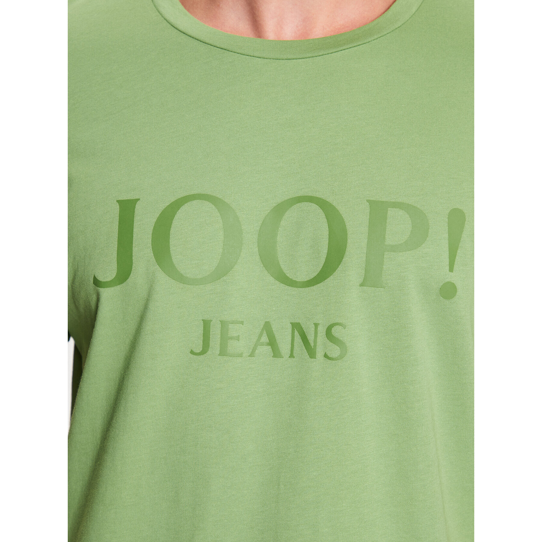 JOOP! Jeans Majica 30036021 Zelena Modern Fit - Pepit.si