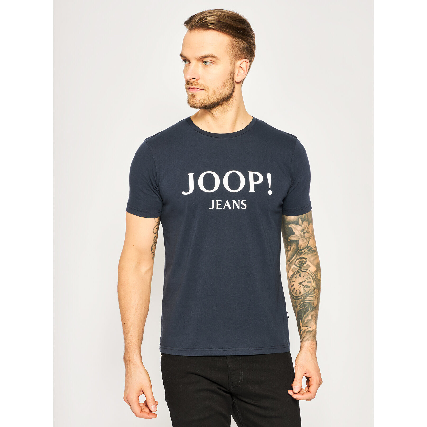 JOOP! Jeans Majica JJJ-09Alex 30019675 Mornarsko modra Regular Fit - Pepit.si