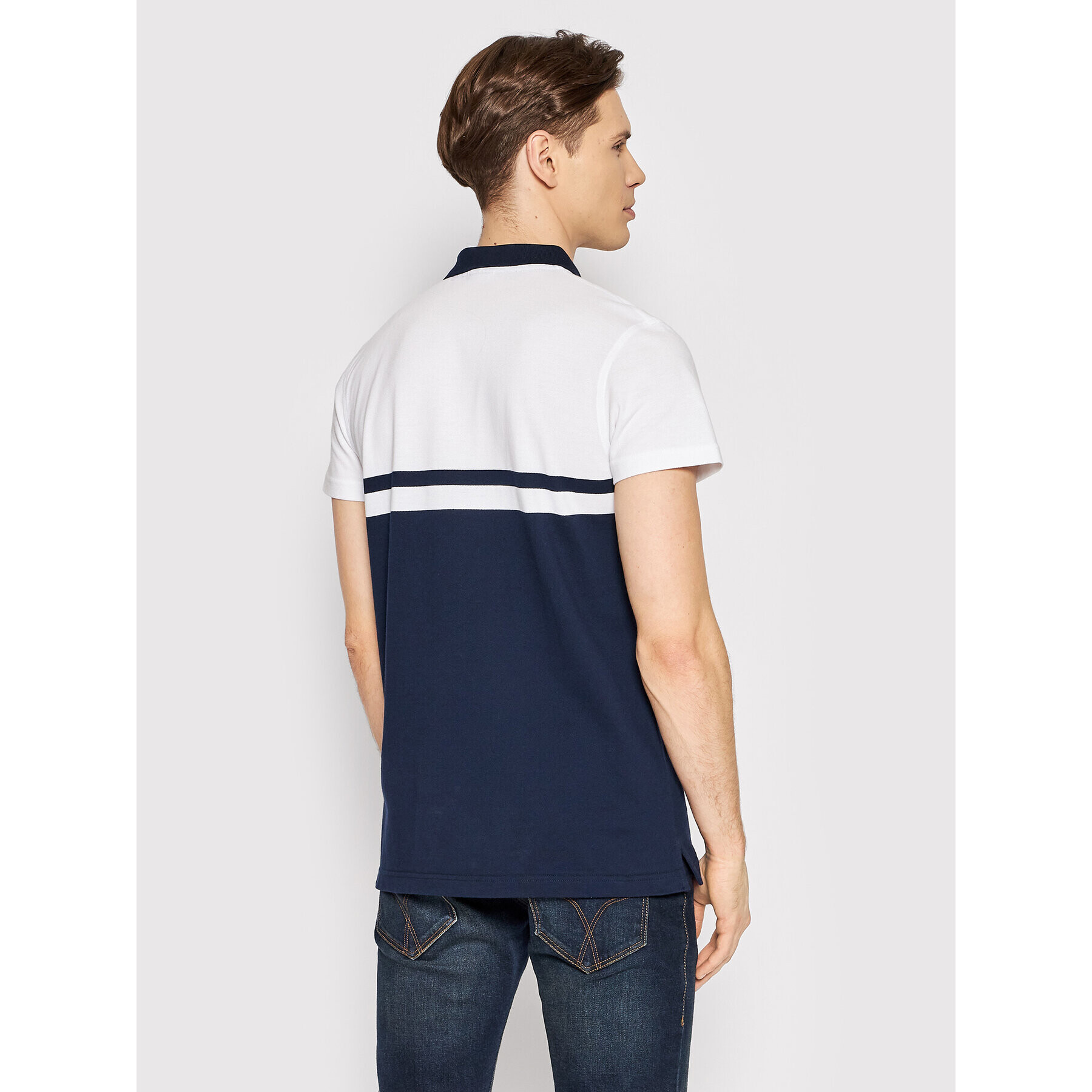 JOOP! Jeans Polo majica 15 JJ222J029 30030969 Mornarsko modra Regular Fit - Pepit.si