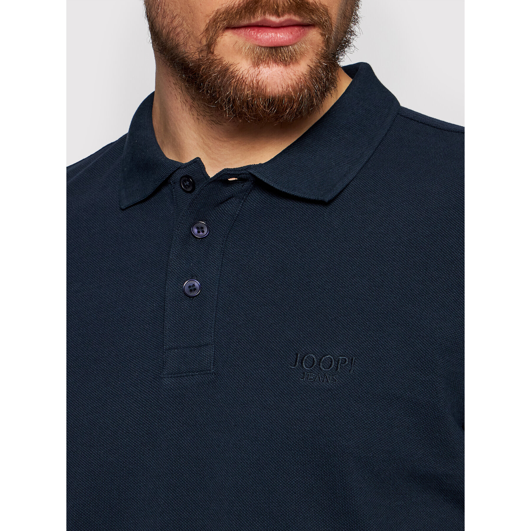 JOOP! Jeans Polo majica 15 Jjj-01Beeke 30025783 Mornarsko modra Regular Fit - Pepit.si