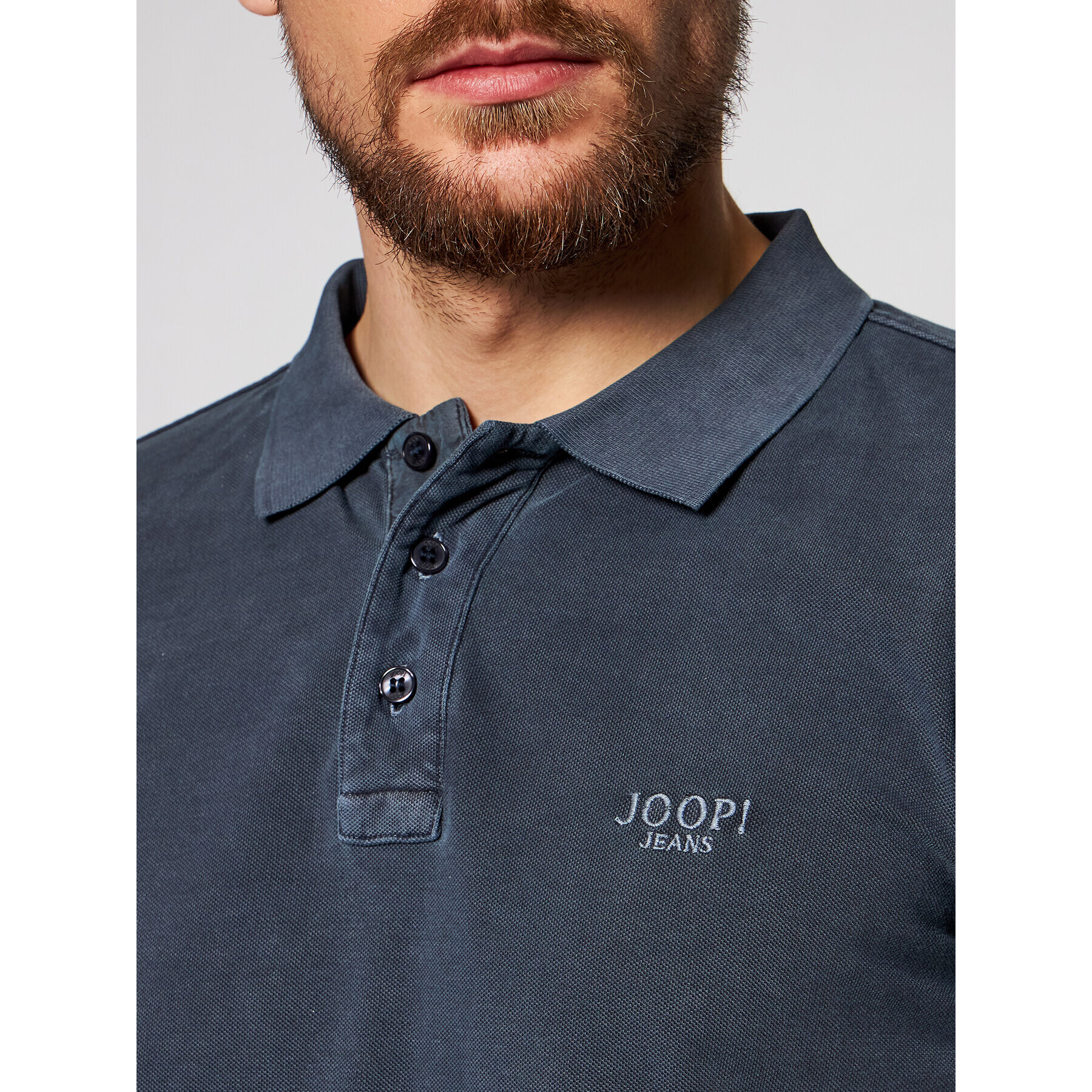 JOOP! Jeans Polo majica 15 Jjj-02Ambrosio 30025784 Siva Regular Fit - Pepit.si