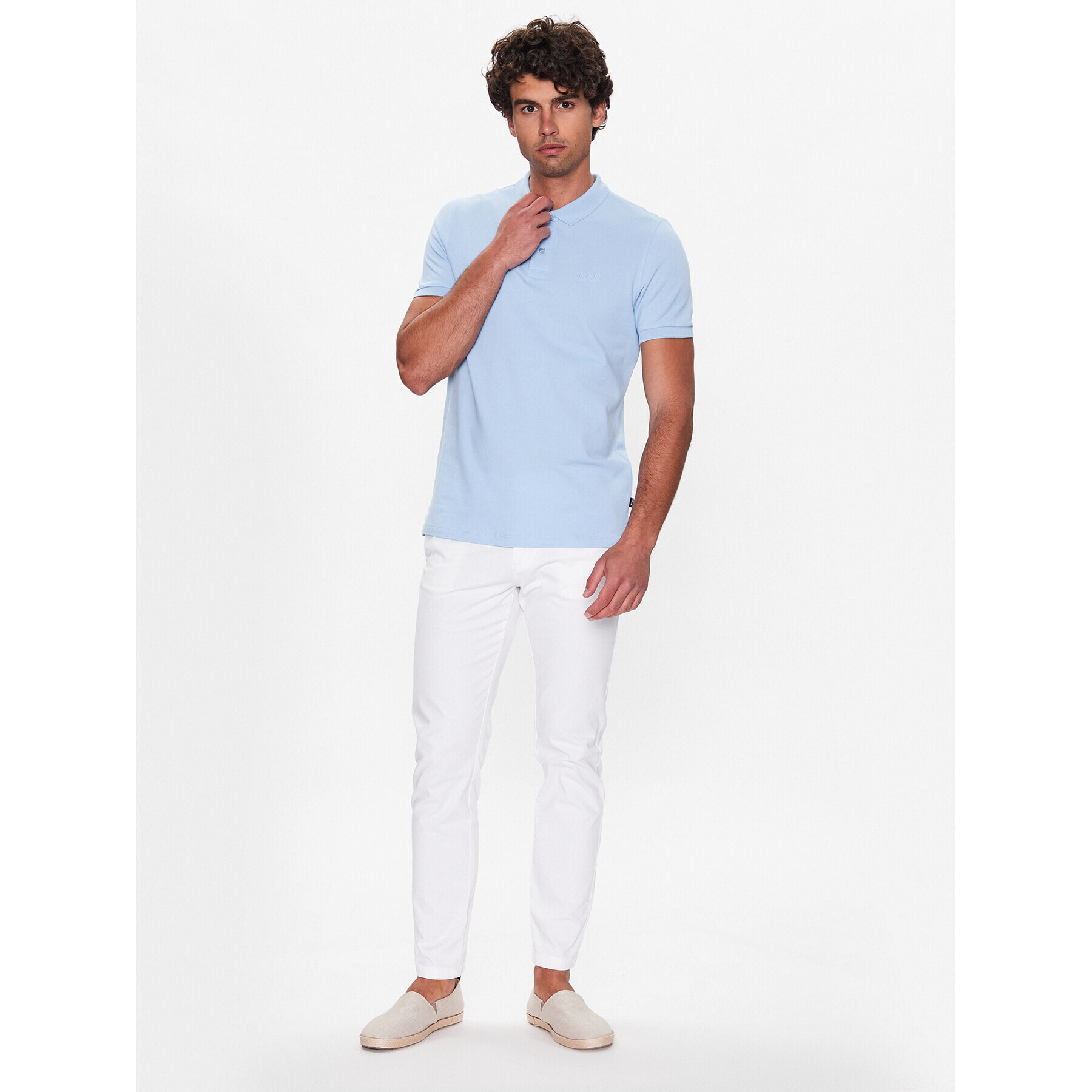 JOOP! Jeans Polo majica 30025783 Modra Modern Fit - Pepit.si