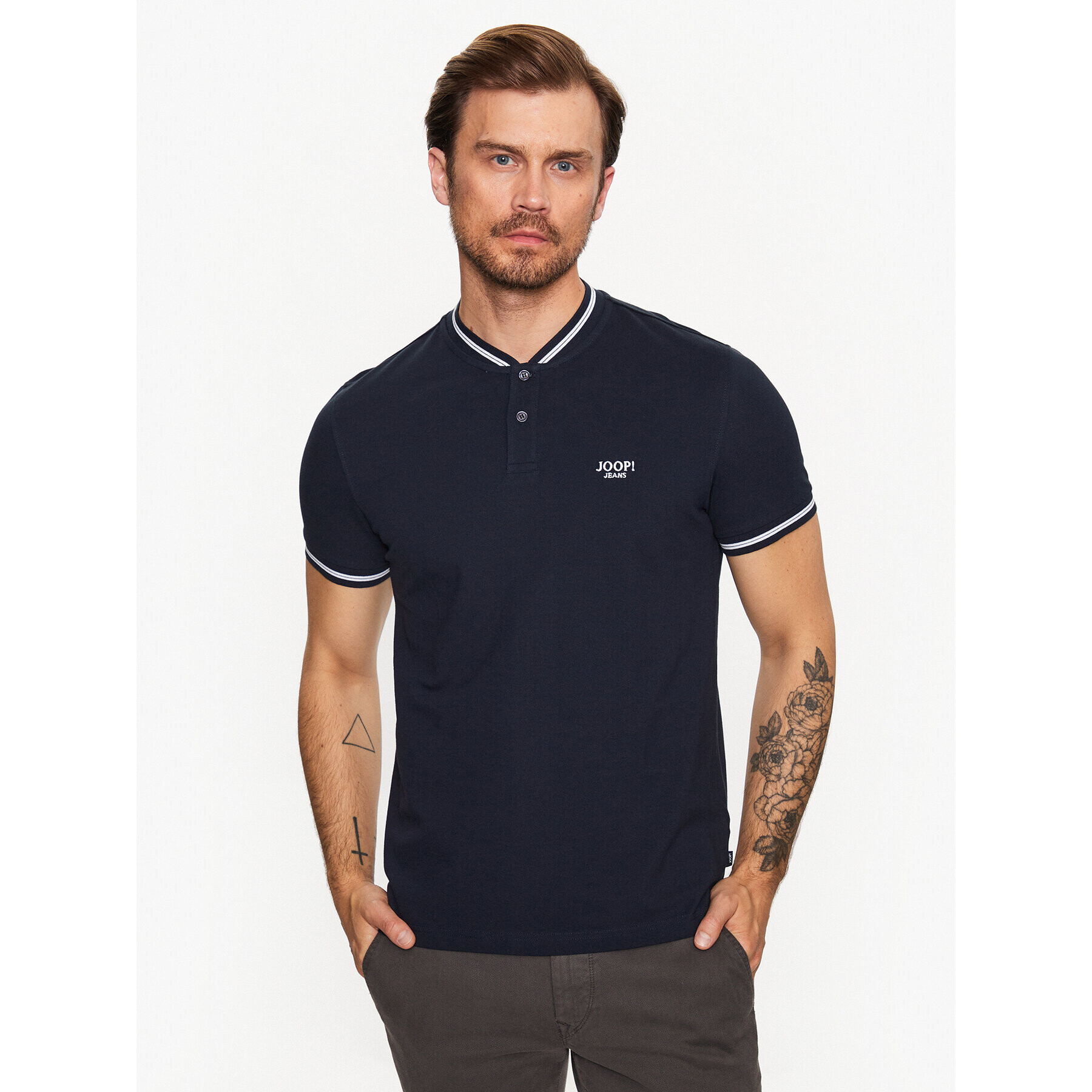 JOOP! Jeans Polo majica 30036033 Modra Modern Fit - Pepit.si