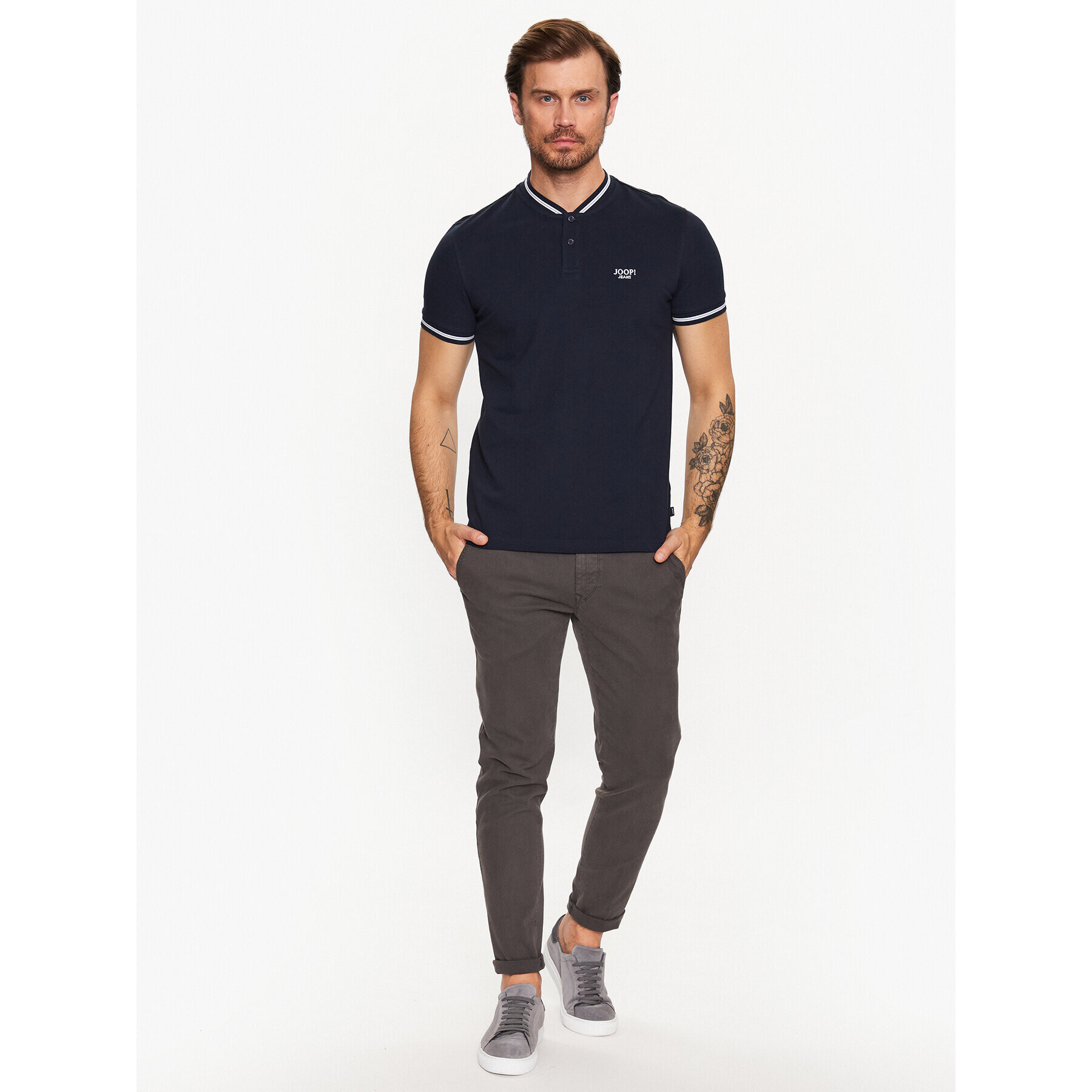 JOOP! Jeans Polo majica 30036033 Modra Modern Fit - Pepit.si