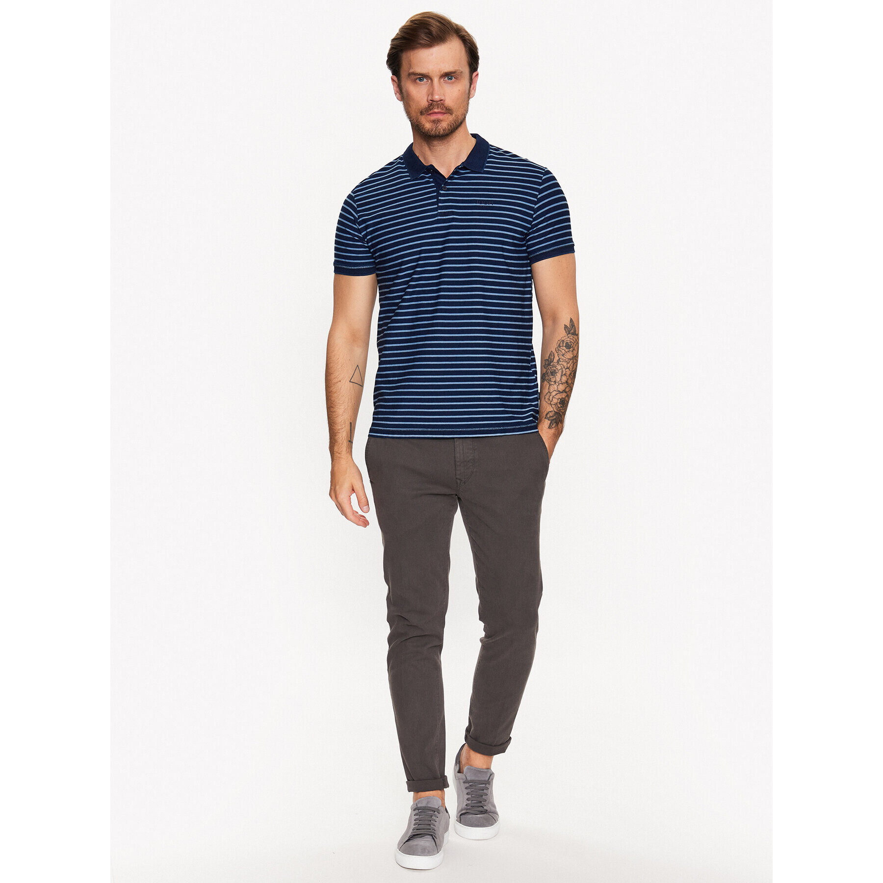 JOOP! Jeans Polo majica 30036056 Modra Modern Fit - Pepit.si