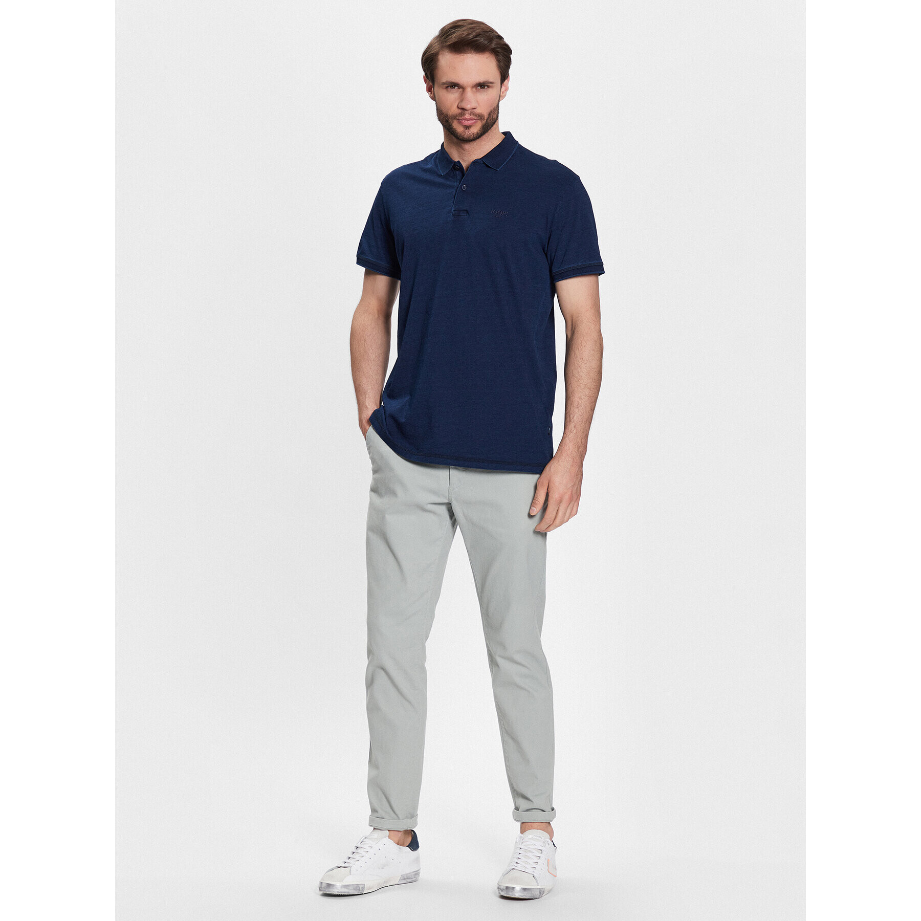 JOOP! Jeans Polo majica 30036056 Modra Modern Fit - Pepit.si