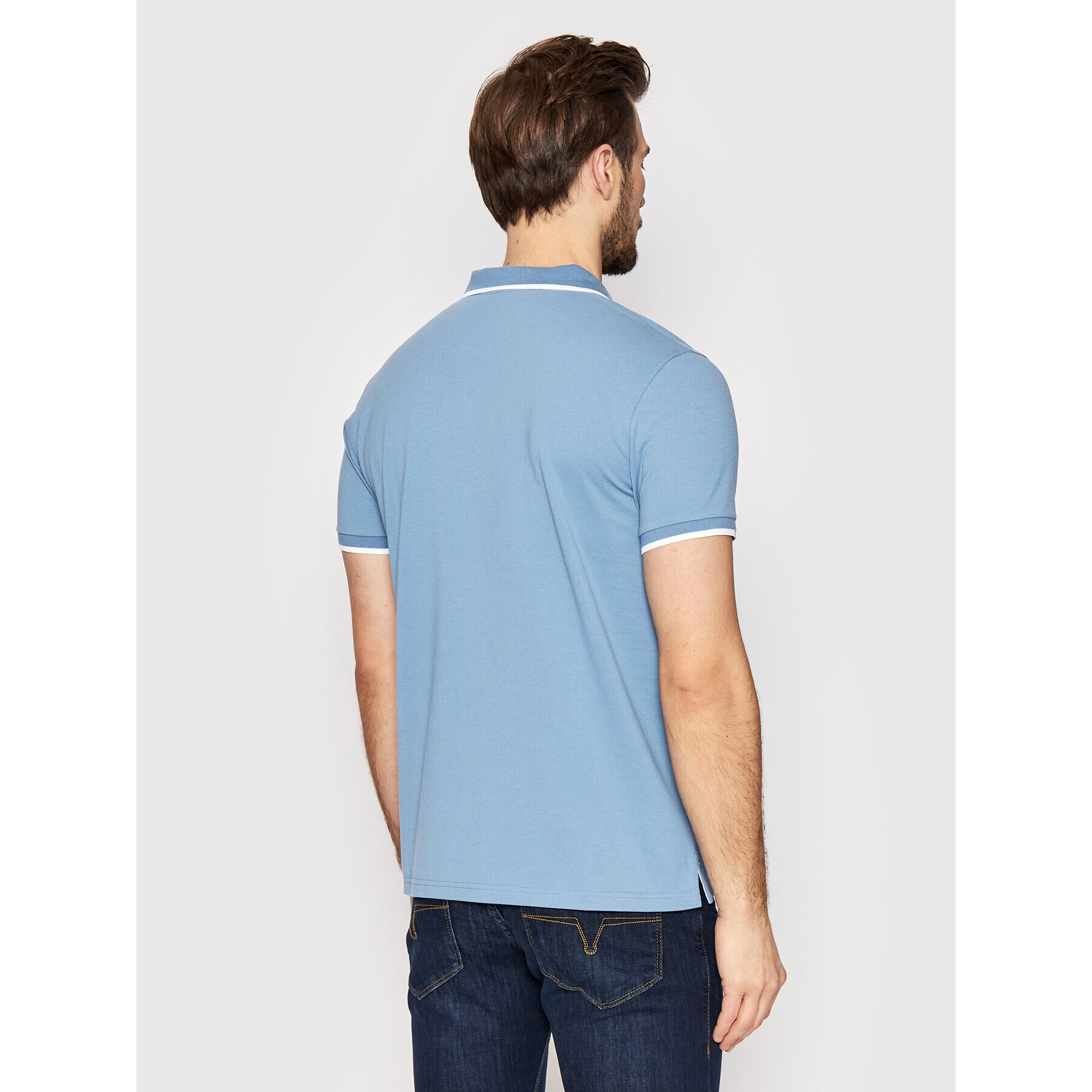 JOOP! Jeans Polo majica JJ222J050 30030997 Modra Regular Fit - Pepit.si