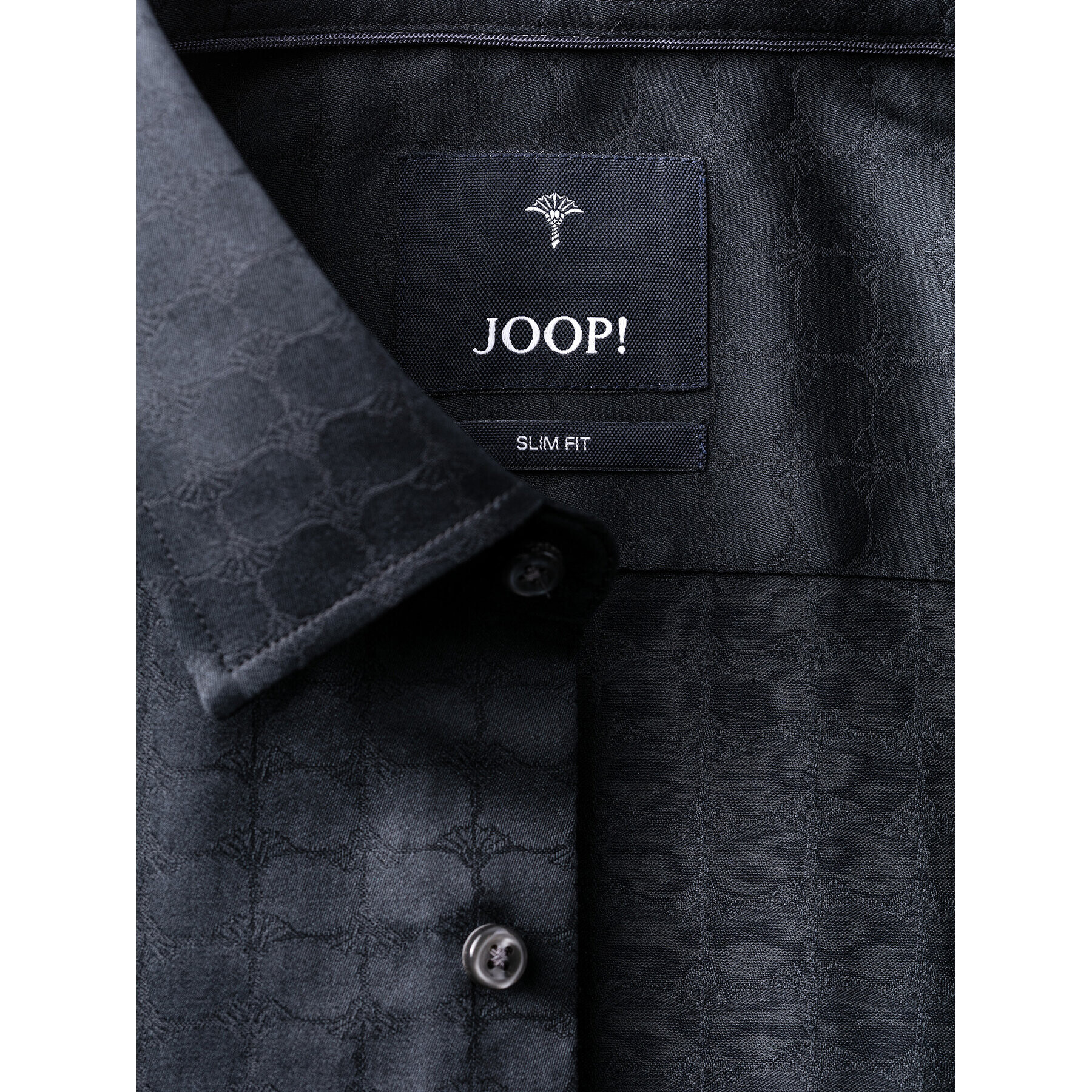 JOOP! Srajca 30039062 Črna Slim Fit - Pepit.si