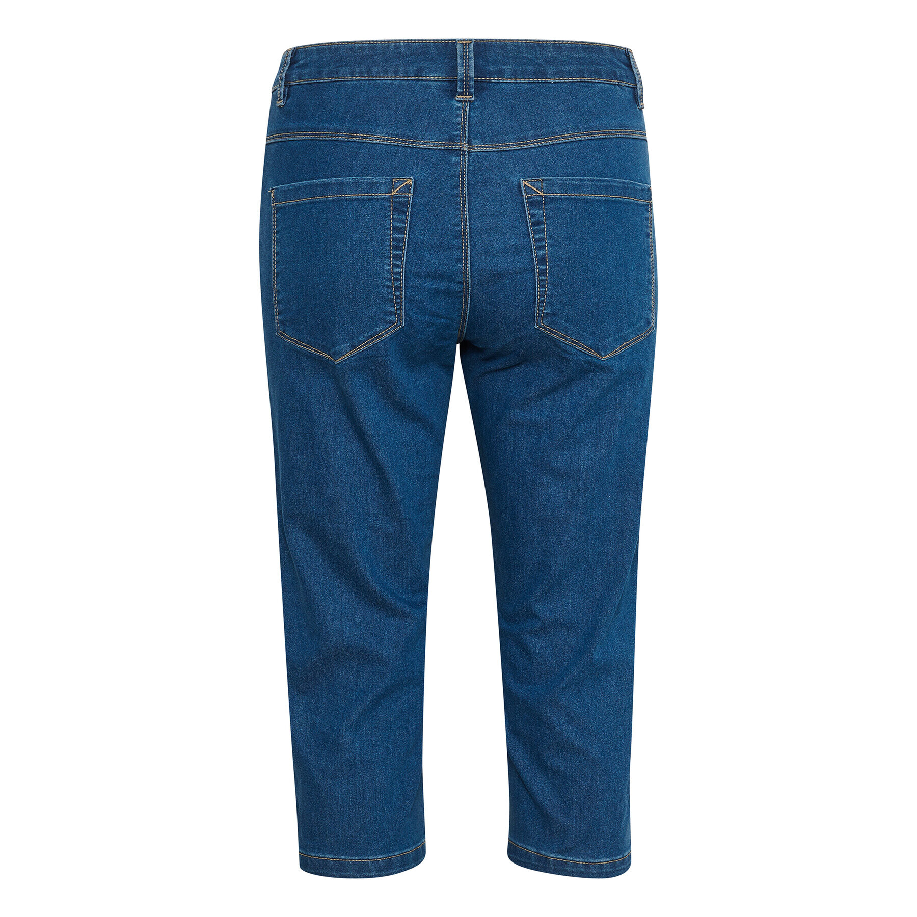 Kaffe Jeans kratke hlače KAvicky 10505521 Modra Slim Fit - Pepit.si