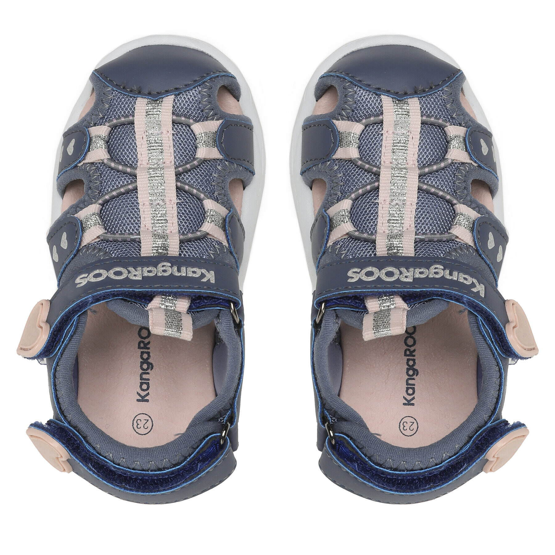 KangaRoos Sandali K-Mini 02035 000 4376 Mornarsko modra - Pepit.si