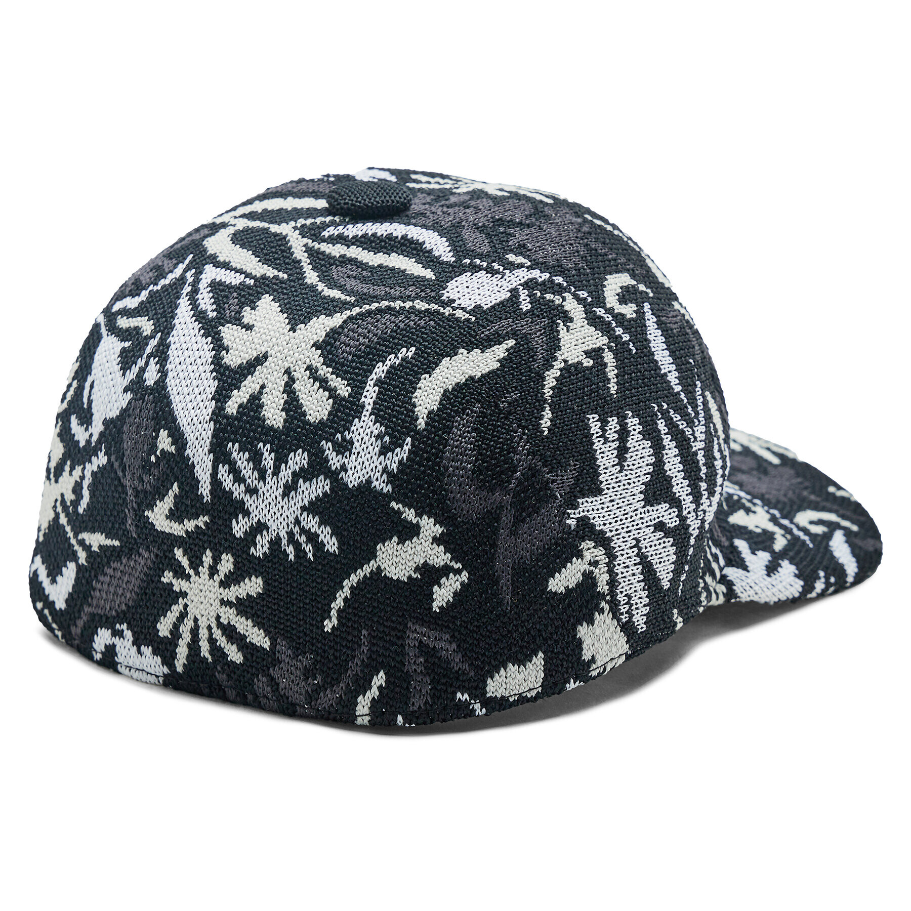 Kangol Kapa s šiltom Street Floral Spacecap K3612 Črna - Pepit.si