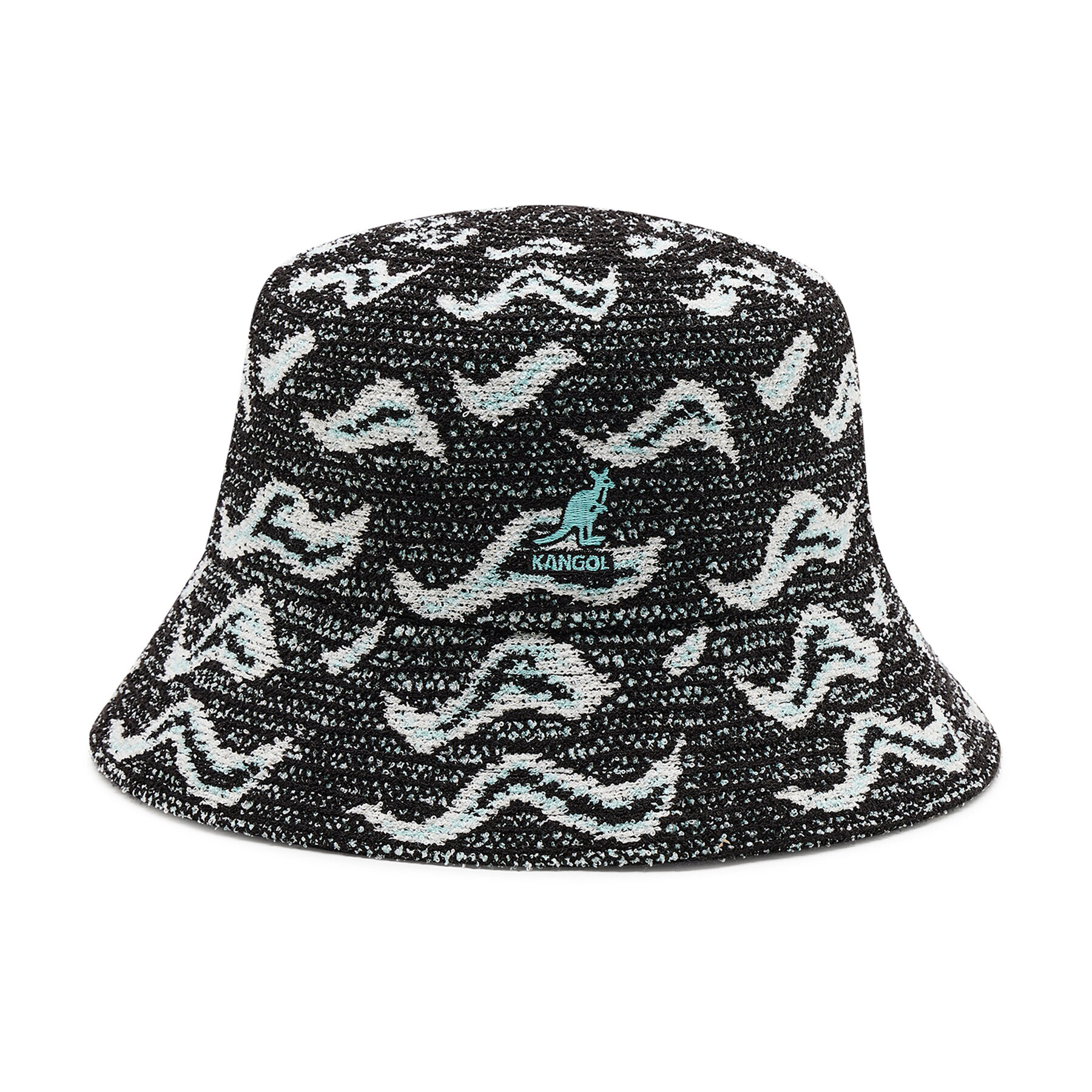 Kangol Klobuk Wave Camo Bucket K3497 Črna - Pepit.si