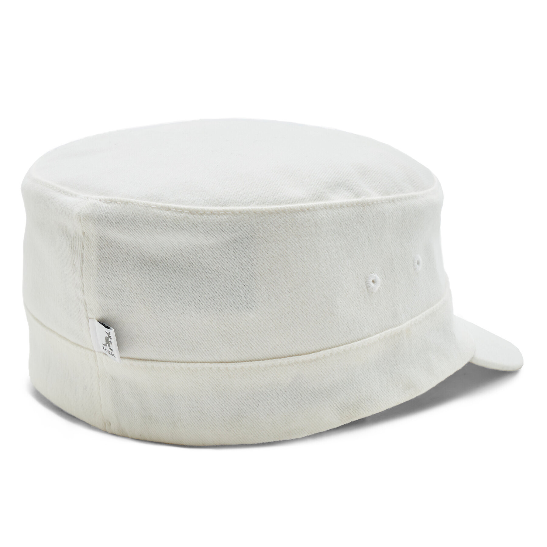 Kangol Vojaška baretka Twill Army 9720BC Bela - Pepit.si