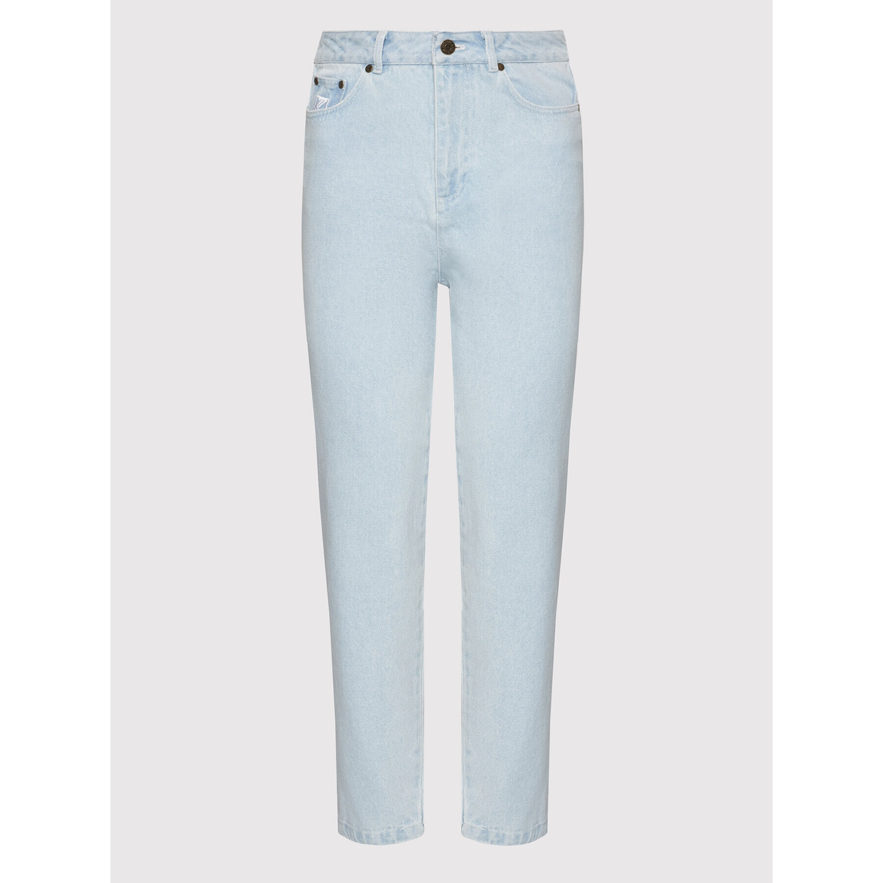 Karl Kani Jeans hlače 6100353 Modra Mom Fit - Pepit.si