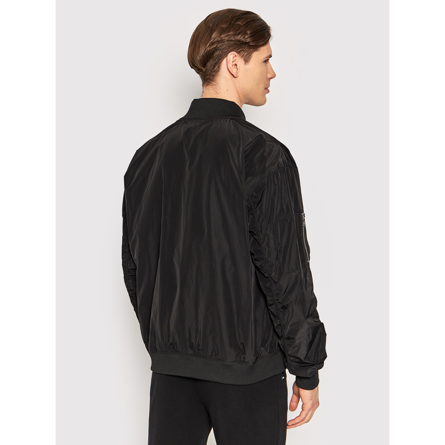 KARL LAGERFELD Bomber jakna 505005 521501 Pisana Regular Fit - Pepit.si