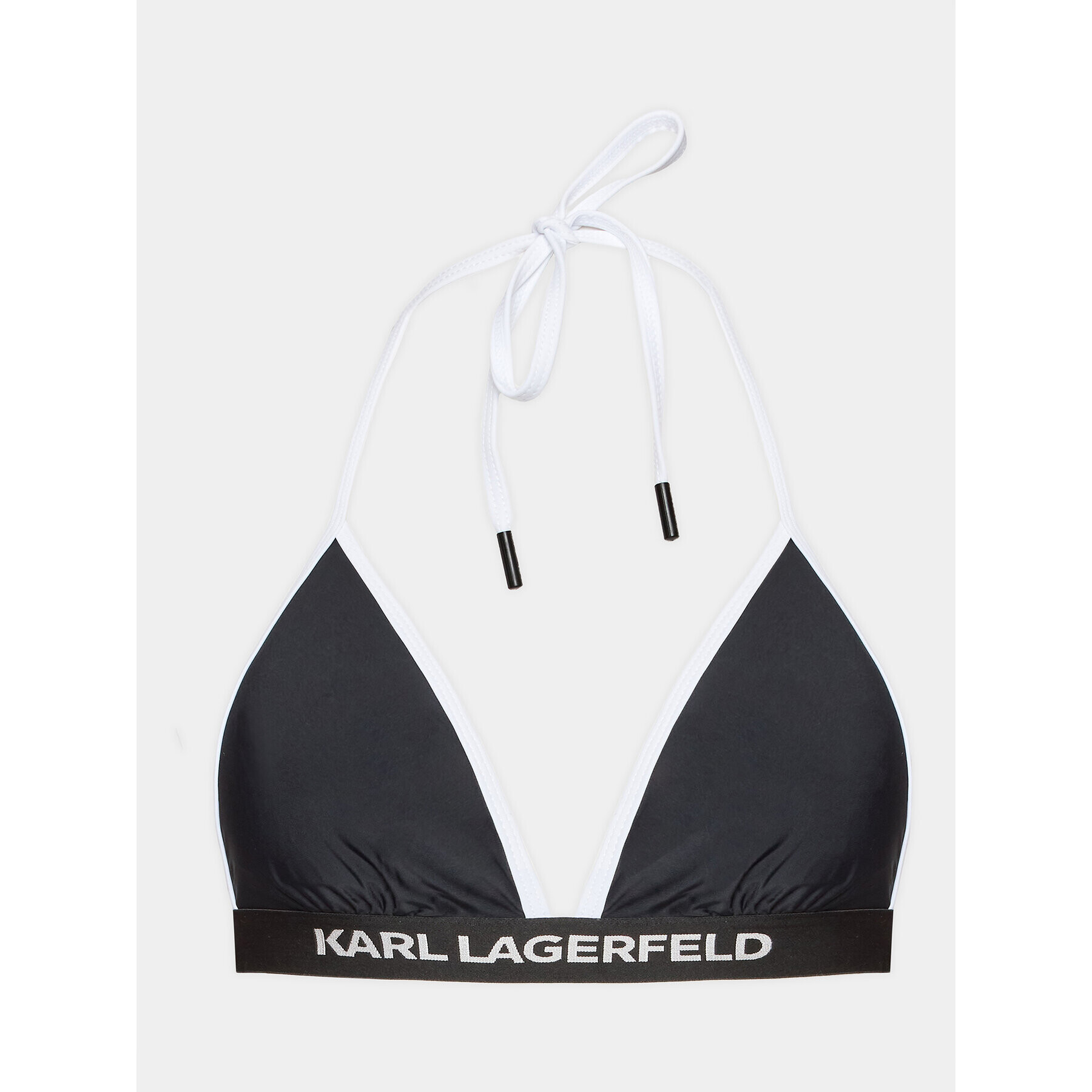 KARL LAGERFELD Gornji del bikini 230W2234 Črna - Pepit.si