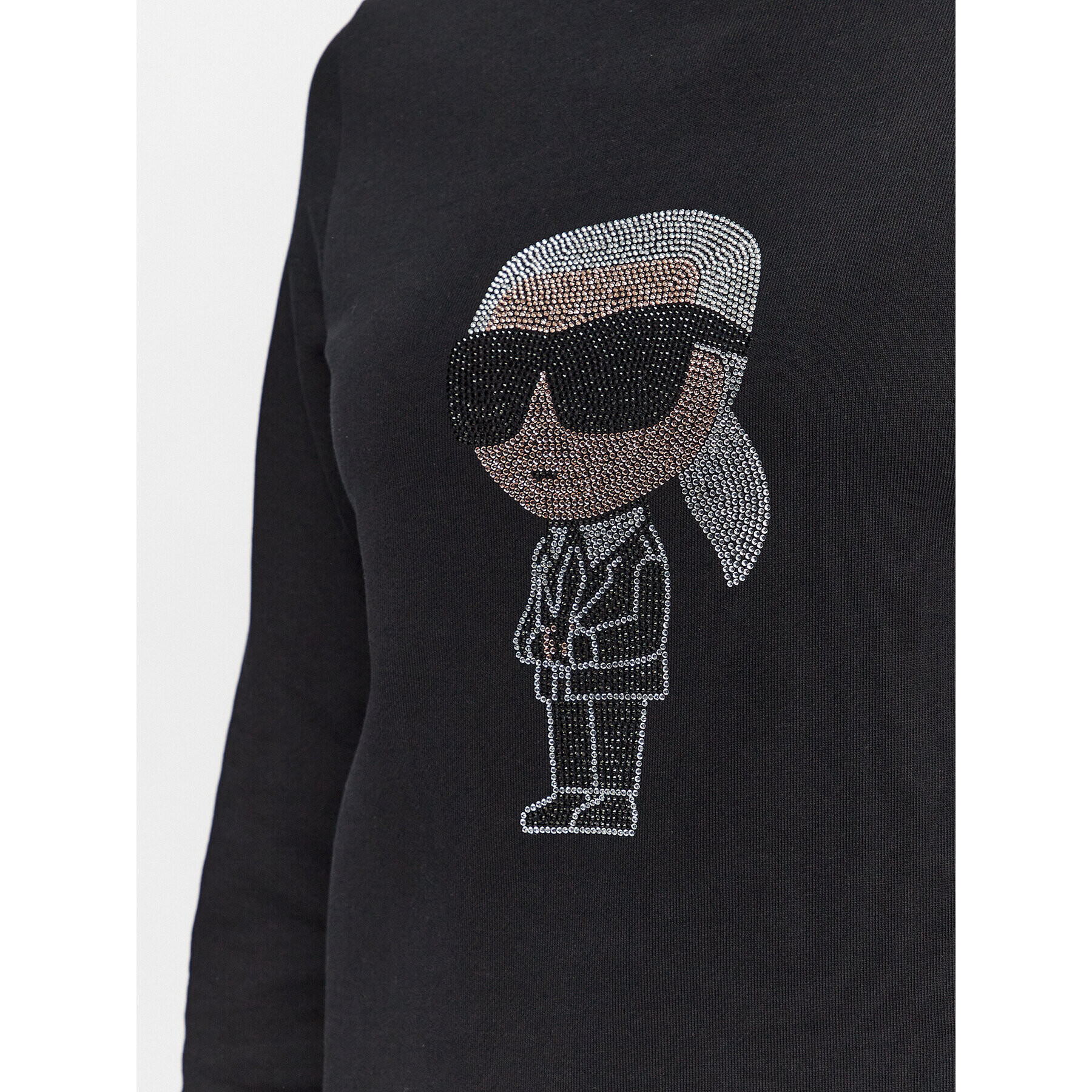 KARL LAGERFELD Jopa 230W1870 Črna Regular Fit - Pepit.si