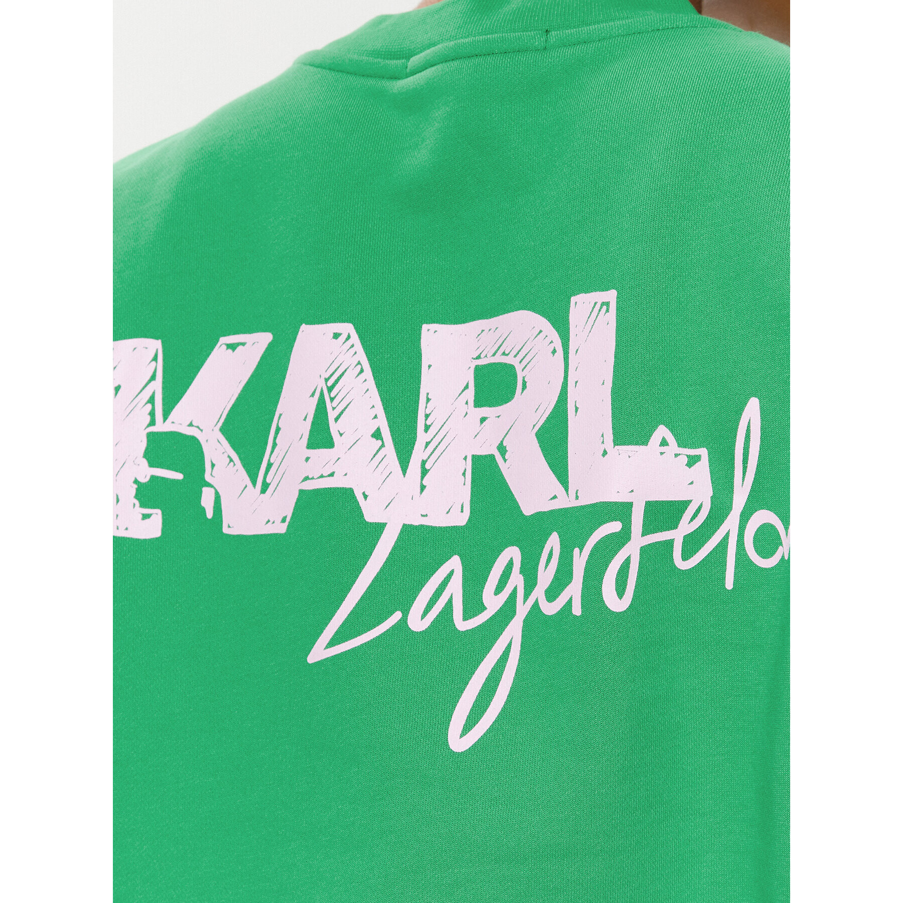 KARL LAGERFELD Jopa 235W1817 Zelena Regular Fit - Pepit.si