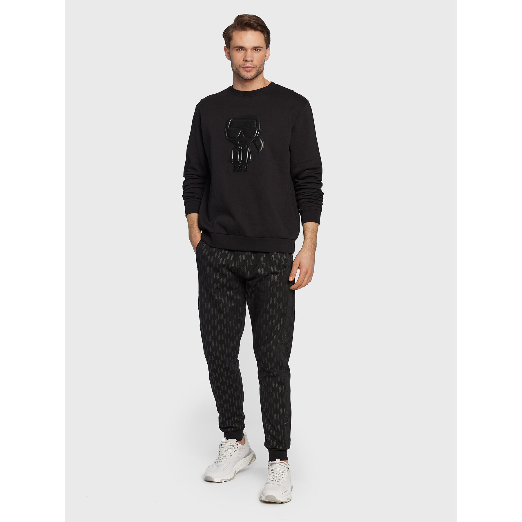 KARL LAGERFELD Jopa Sweat 705064 524940 Črna Regular Fit - Pepit.si