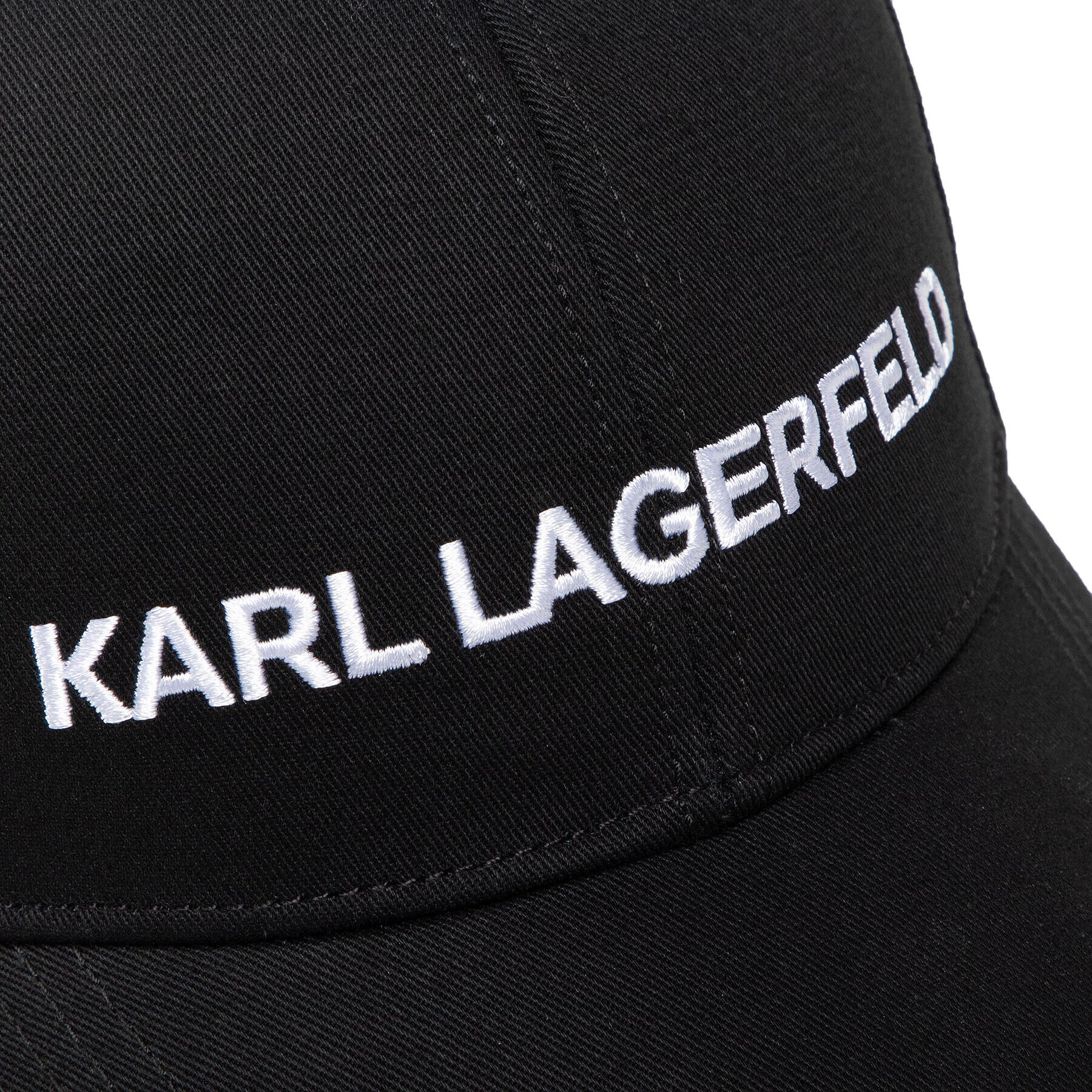 KARL LAGERFELD Kapa s šiltom 205W3413 Črna - Pepit.si