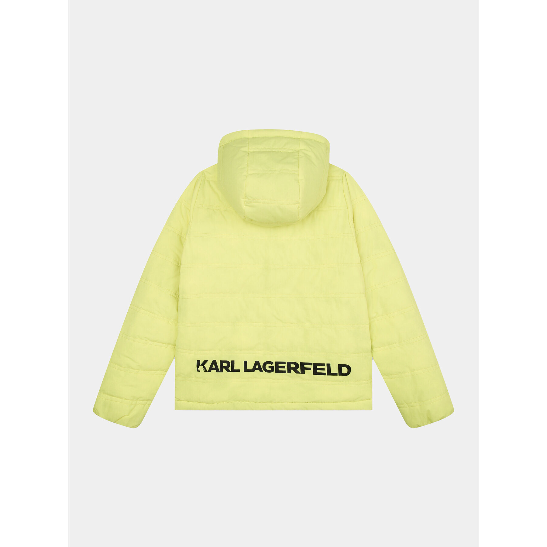 Karl Lagerfeld Kids Puhovka Z26105 M Rumena Regular Fit - Pepit.si