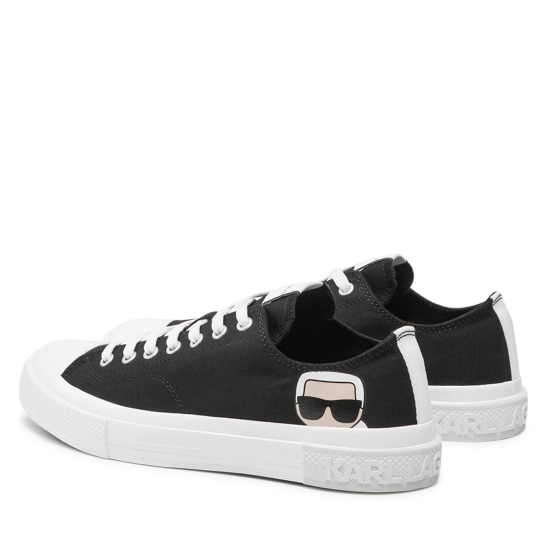 KARL LAGERFELD Modne superge KL50310 Črna - Pepit.si