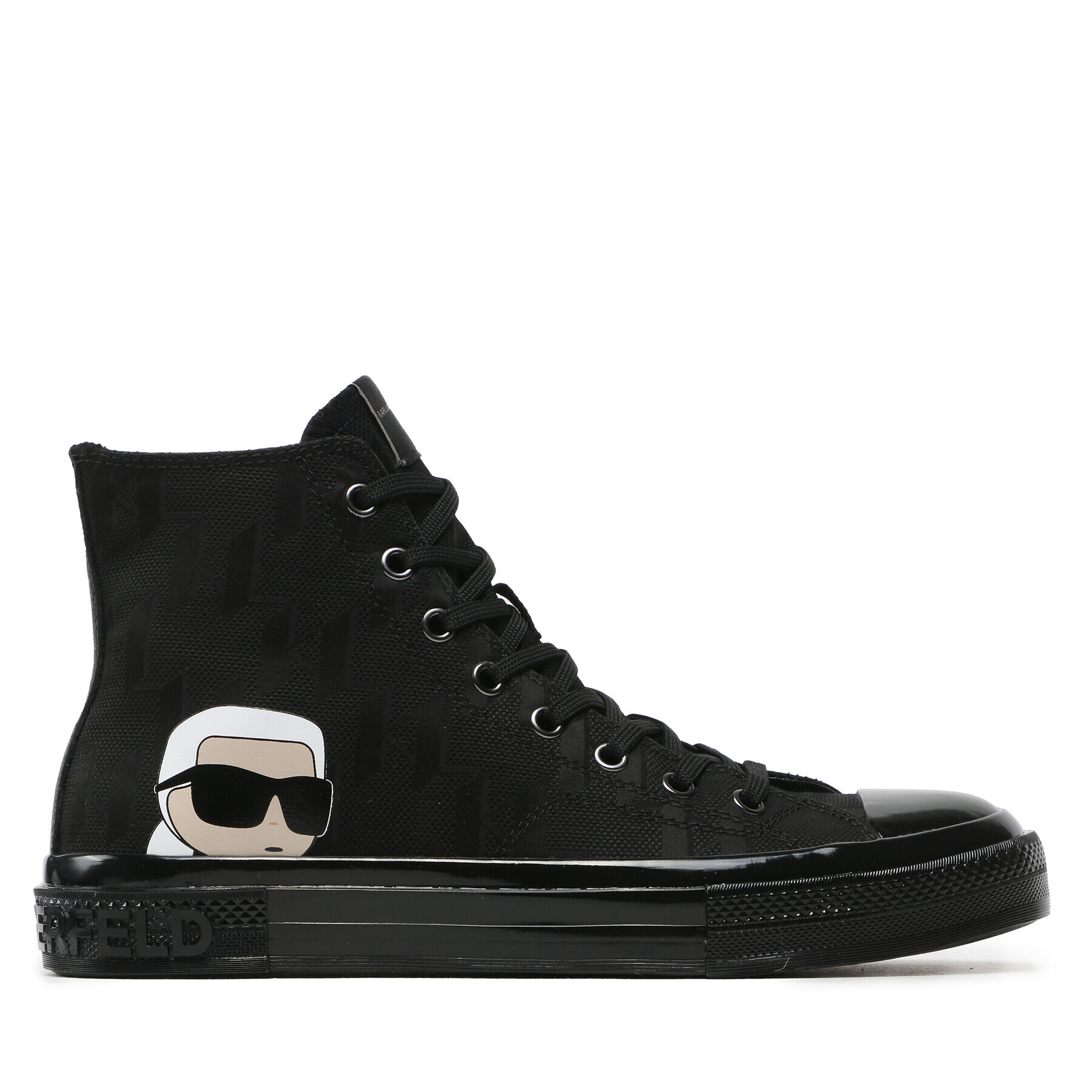 KARL LAGERFELD Modne superge KL50359 Črna - Pepit.si