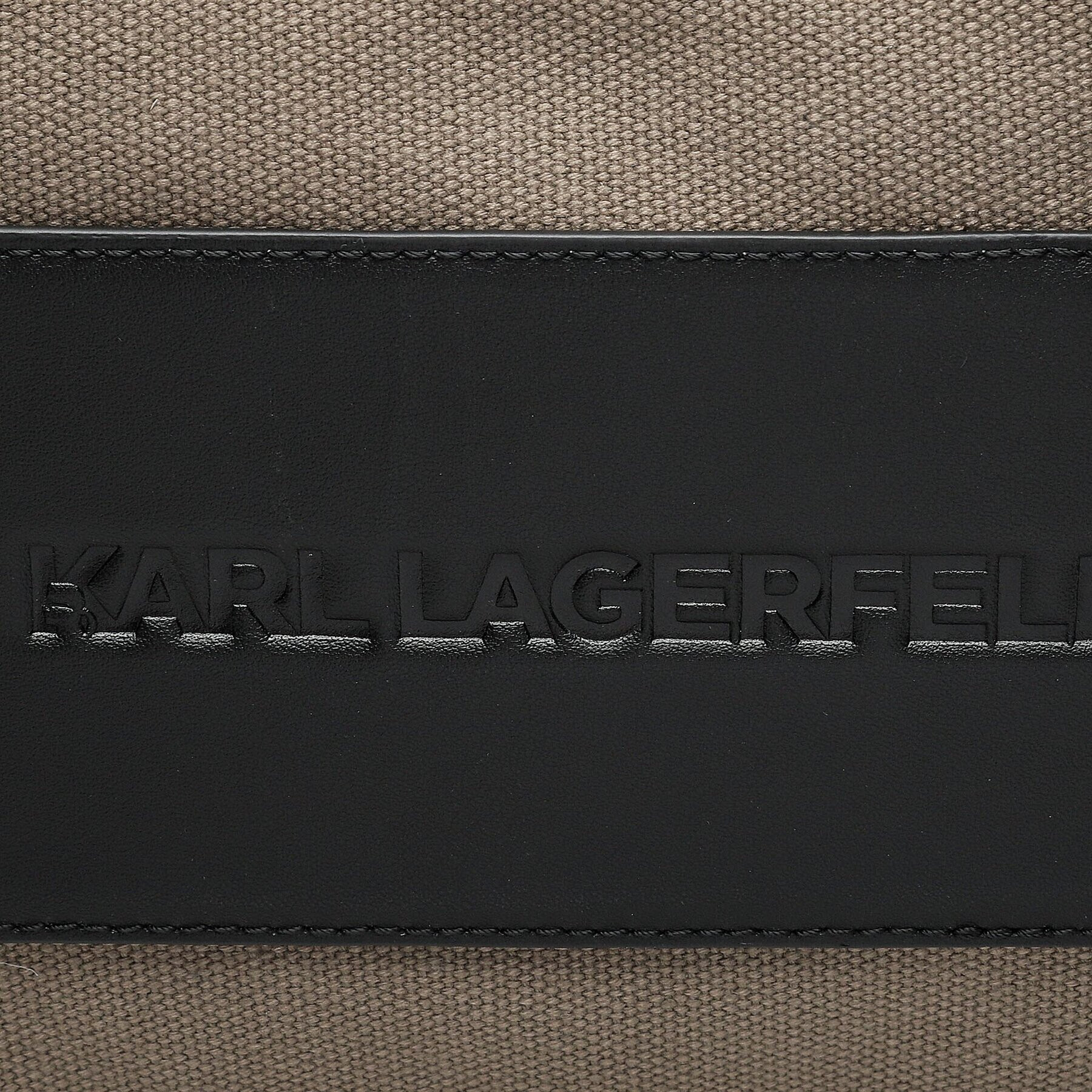 KARL LAGERFELD Nahrbtnik 231M3012 Khaki - Pepit.si