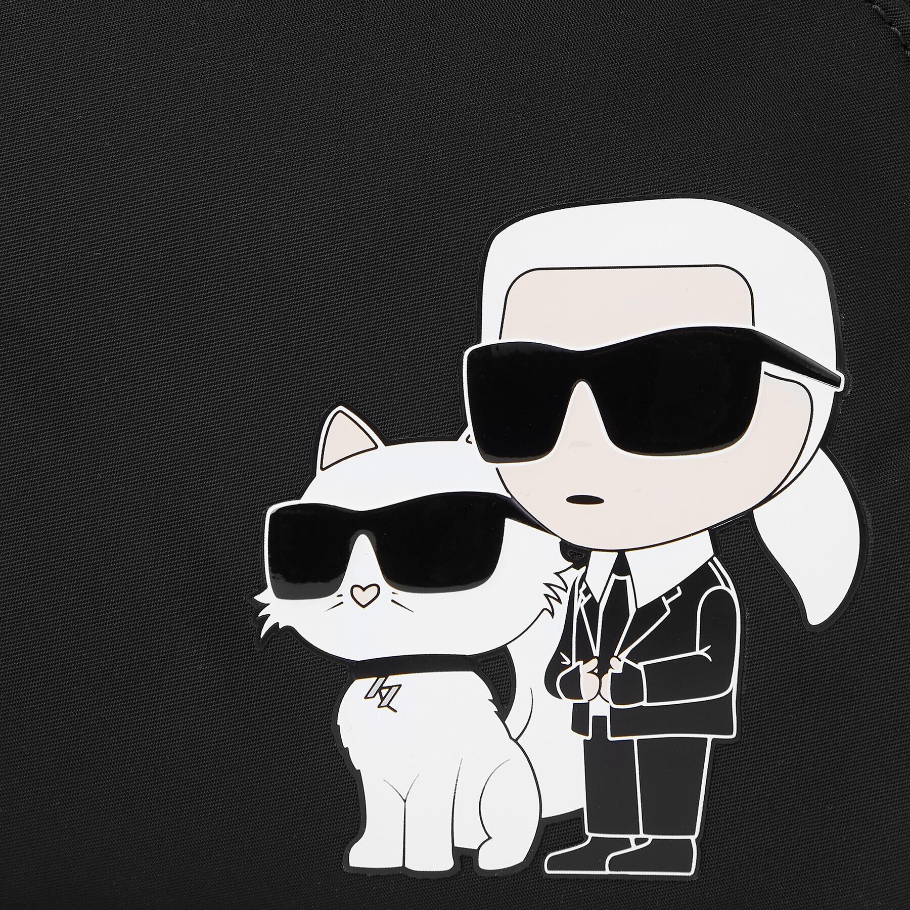 KARL LAGERFELD Nahrbtnik 240W3075 Črna - Pepit.si