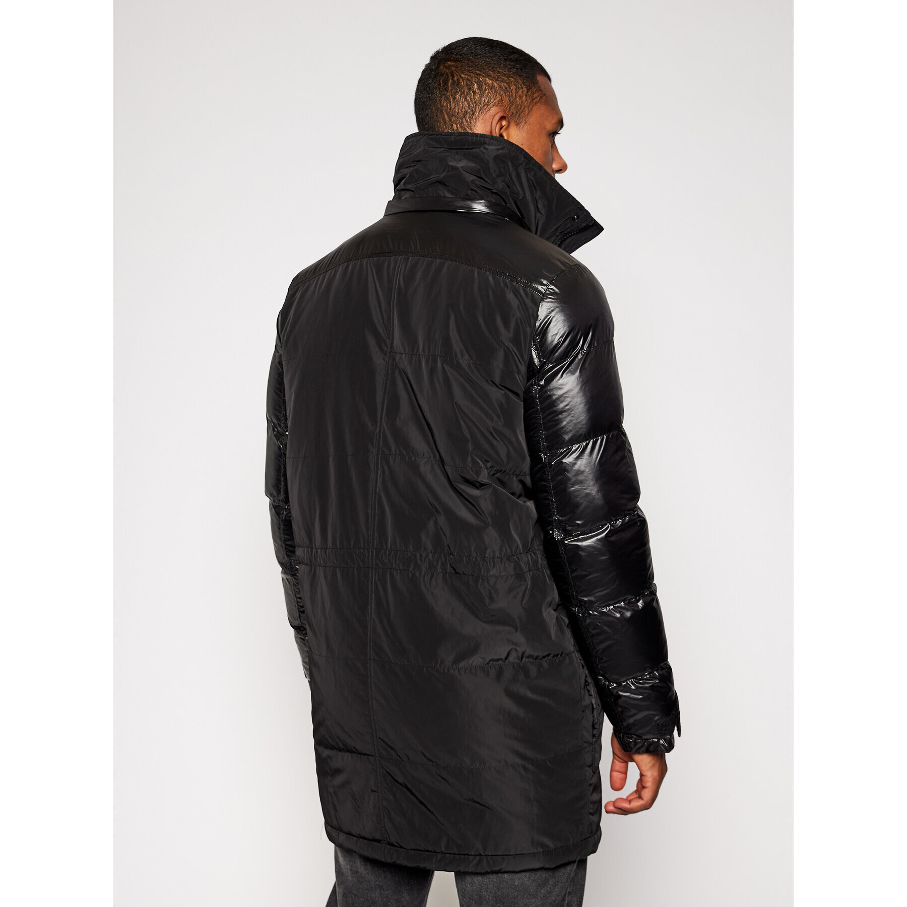 KARL LAGERFELD Parka Hooded 505013 502501 Črna Regular Fit - Pepit.si