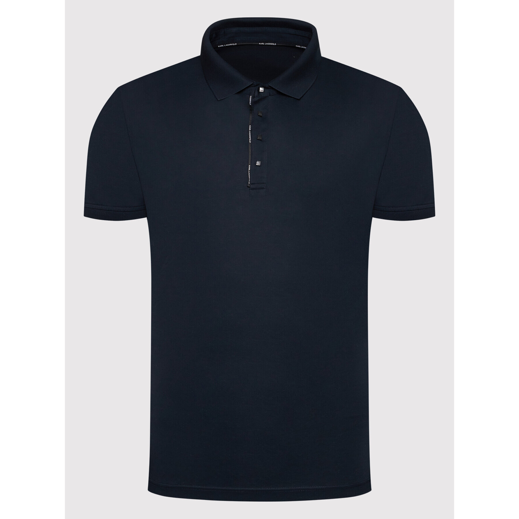 KARL LAGERFELD Polo majica 745001 521200 Mornarsko modra Regular Fit - Pepit.si