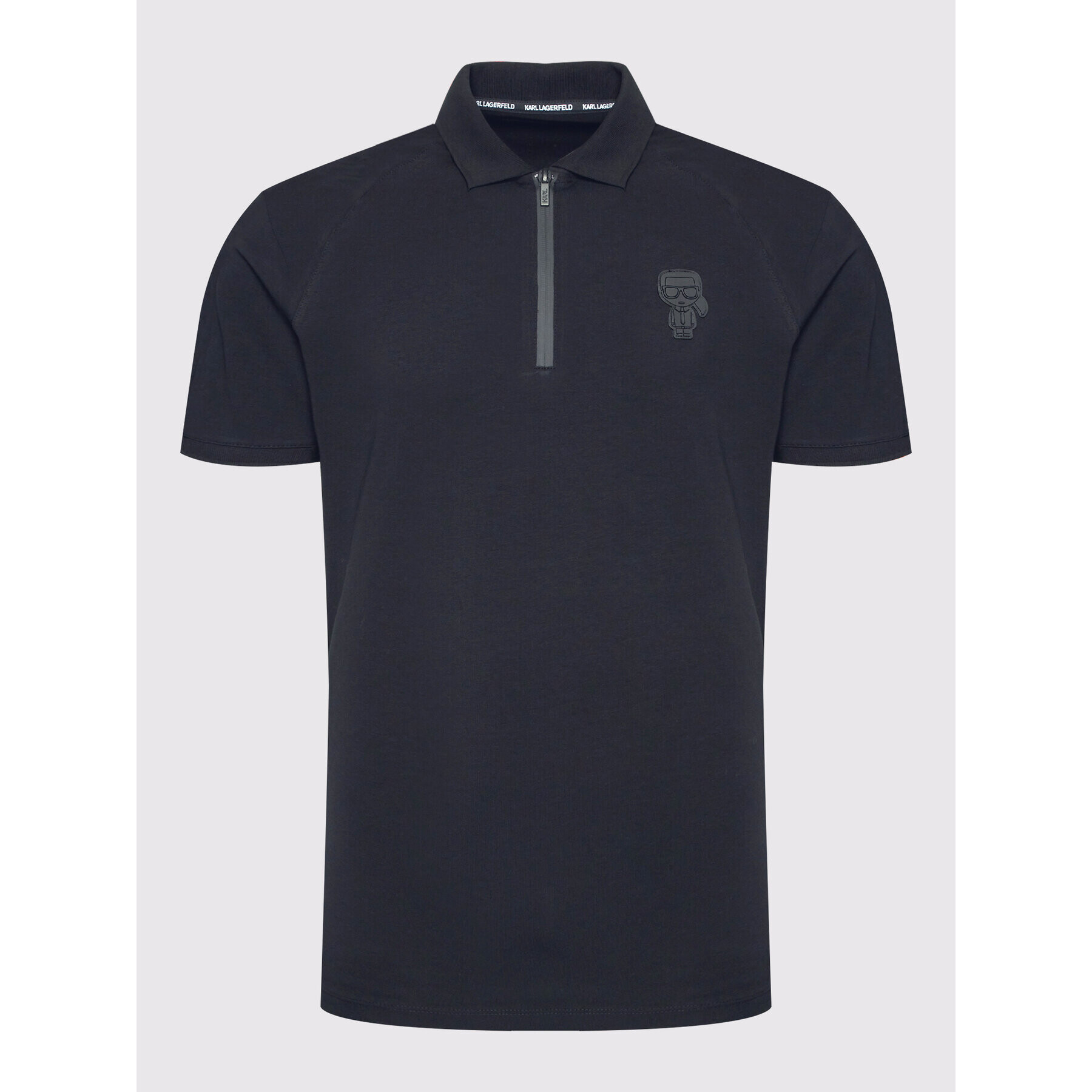 KARL LAGERFELD Polo majica 745016 521221 Mornarsko modra Regular Fit - Pepit.si