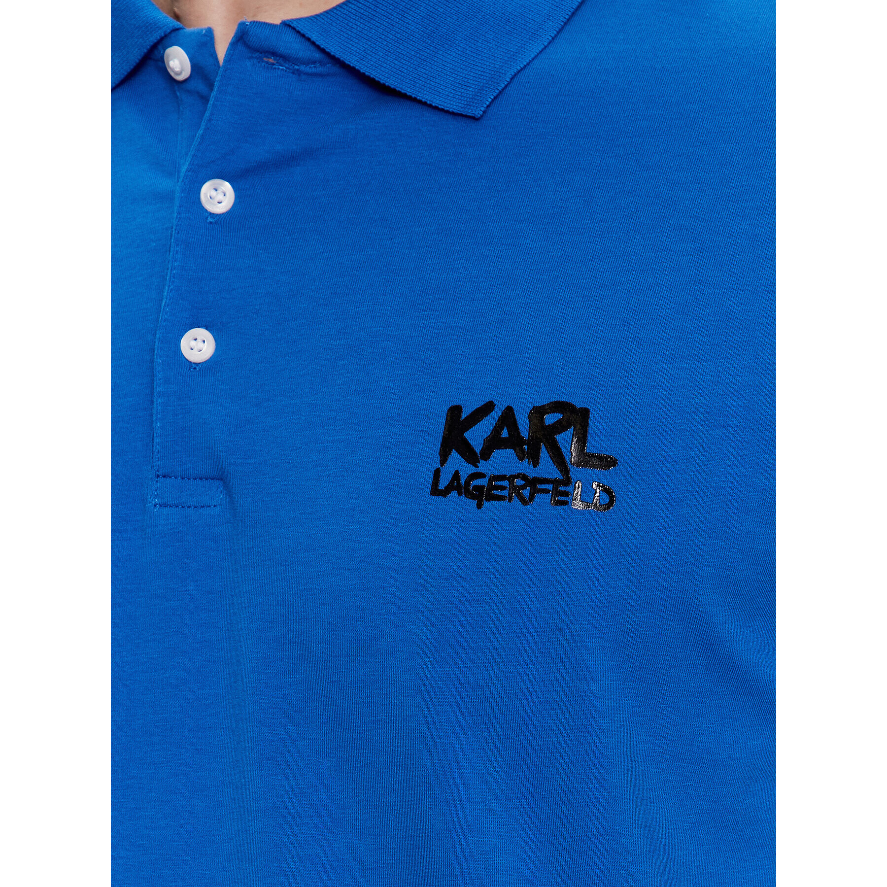 KARL LAGERFELD Polo majica 745082 531221 Modra Regular Fit - Pepit.si