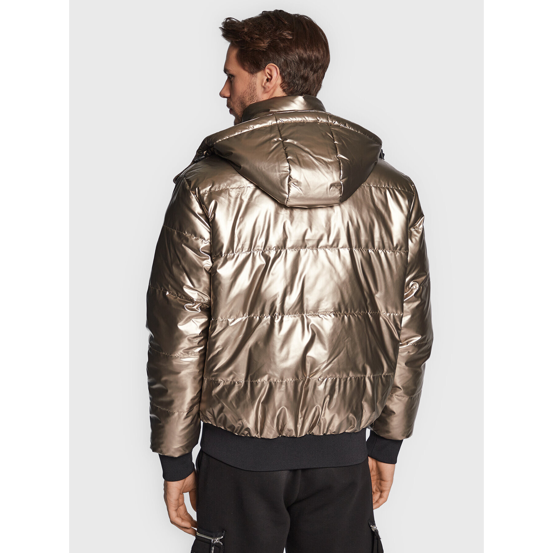 KARL LAGERFELD Puhovka Blouson 505003 524505 Zlata Regular Fit - Pepit.si