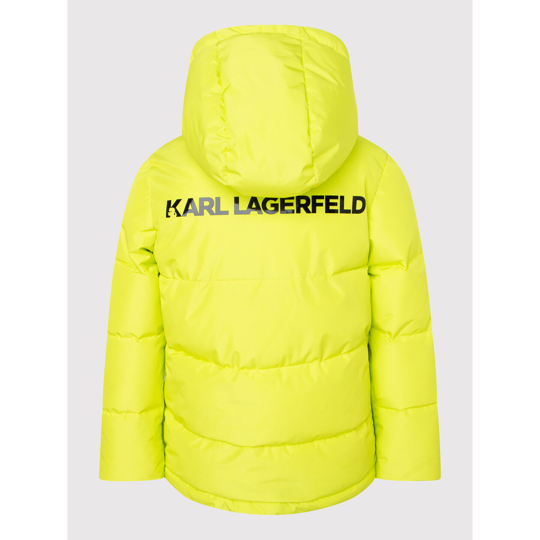 KARL LAGERFELD Puhovka Z26095 S Zelena Regular Fit - Pepit.si