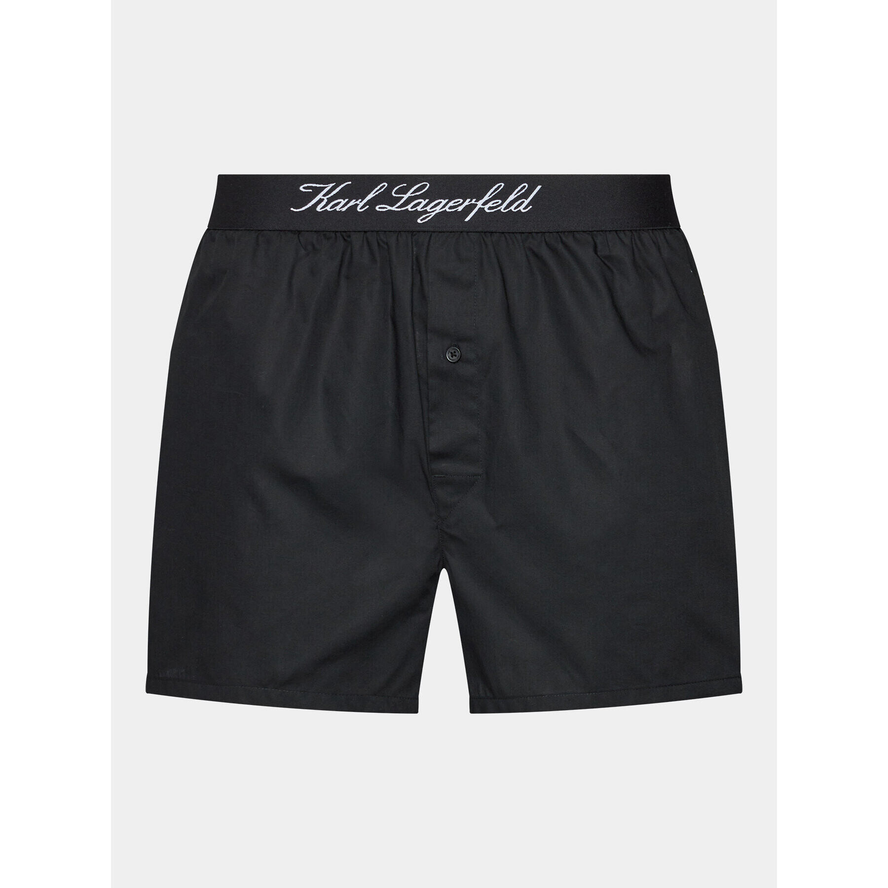 KARL LAGERFELD Set 3 parov boksaric Hotel Karl Woven Boxer Set 3X 231M2102 Črna - Pepit.si