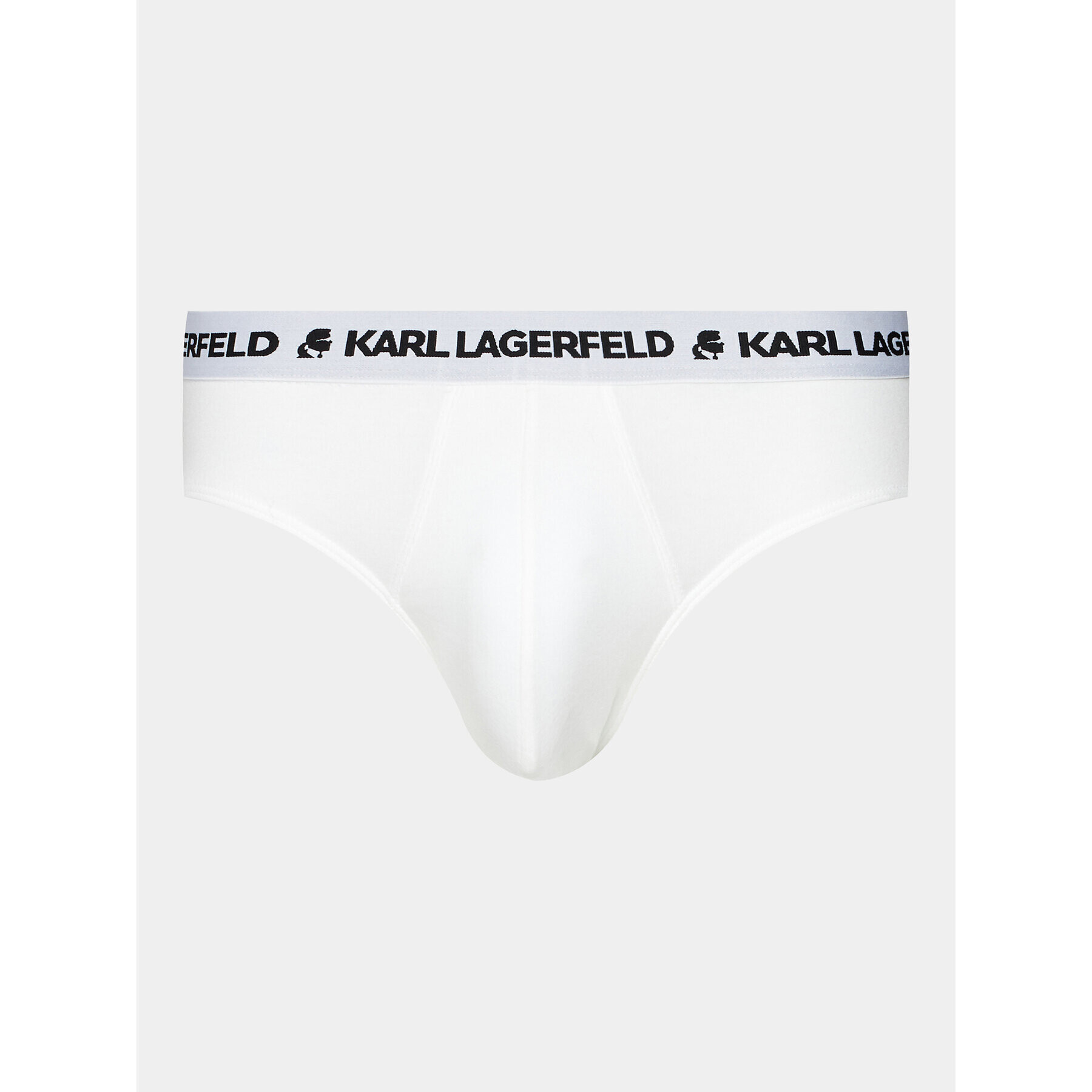 KARL LAGERFELD Set 3 sponjic Logo Briefs Set ( Pack Of 3) 211M2103 Črna - Pepit.si