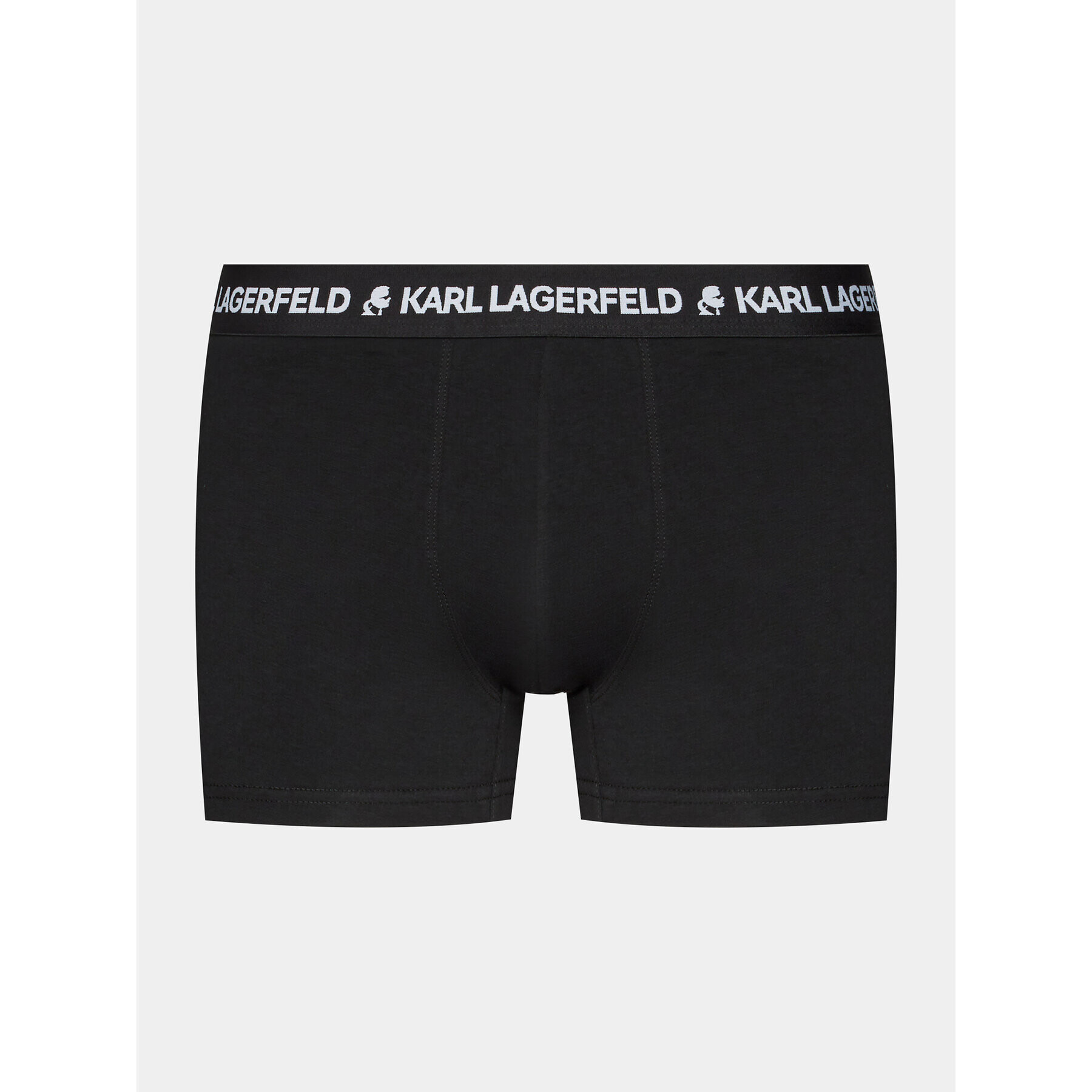 KARL LAGERFELD Set 3 sponjic Logo Trunk Multiband (X3) 235M2109 Črna - Pepit.si