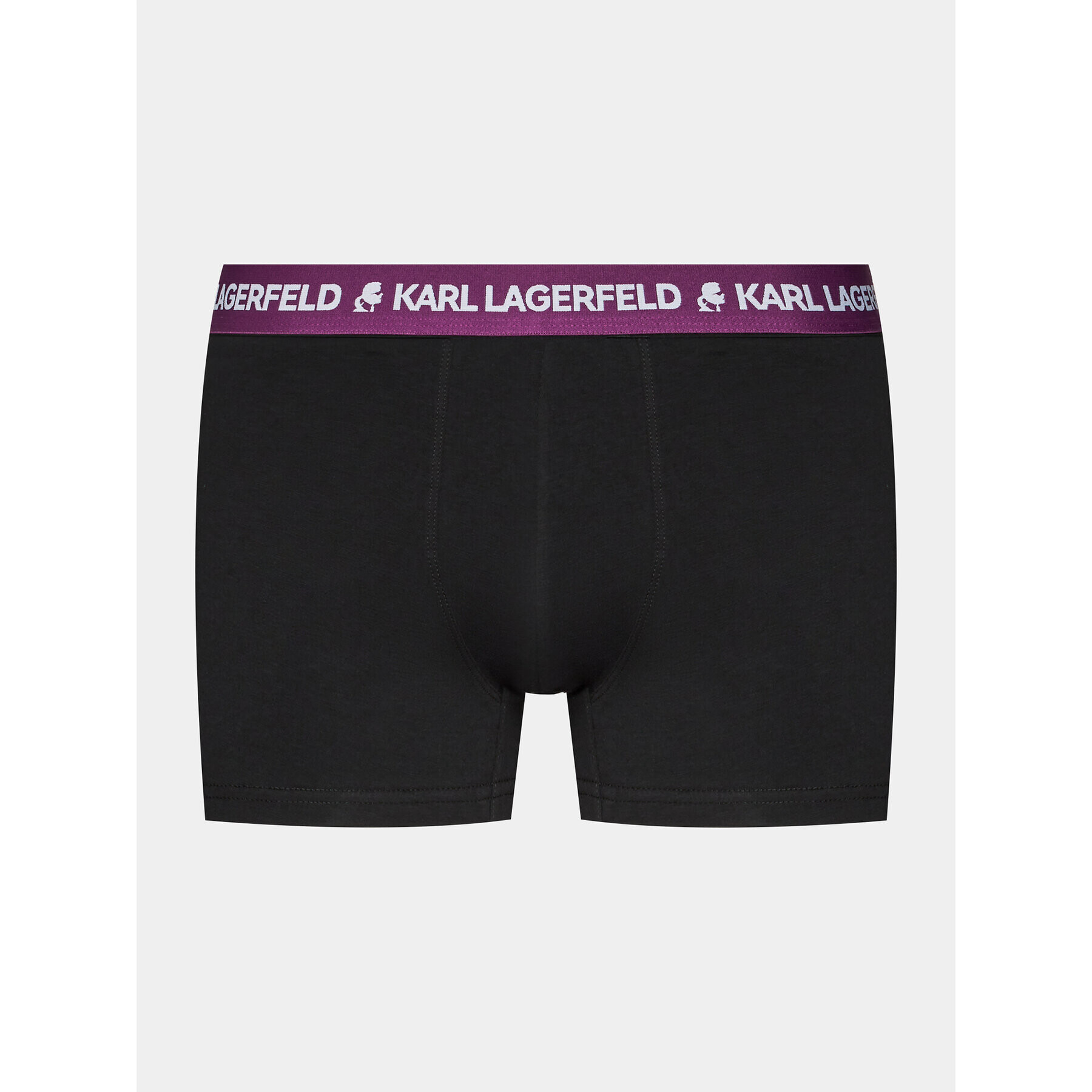 KARL LAGERFELD Set 3 sponjic Logo Trunk Multiband (X3) 235M2109 Črna - Pepit.si