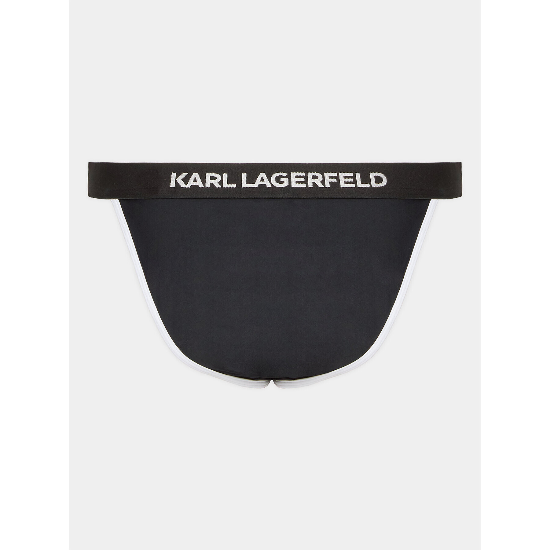 KARL LAGERFELD Spodnji del bikini 230W2235 Črna - Pepit.si