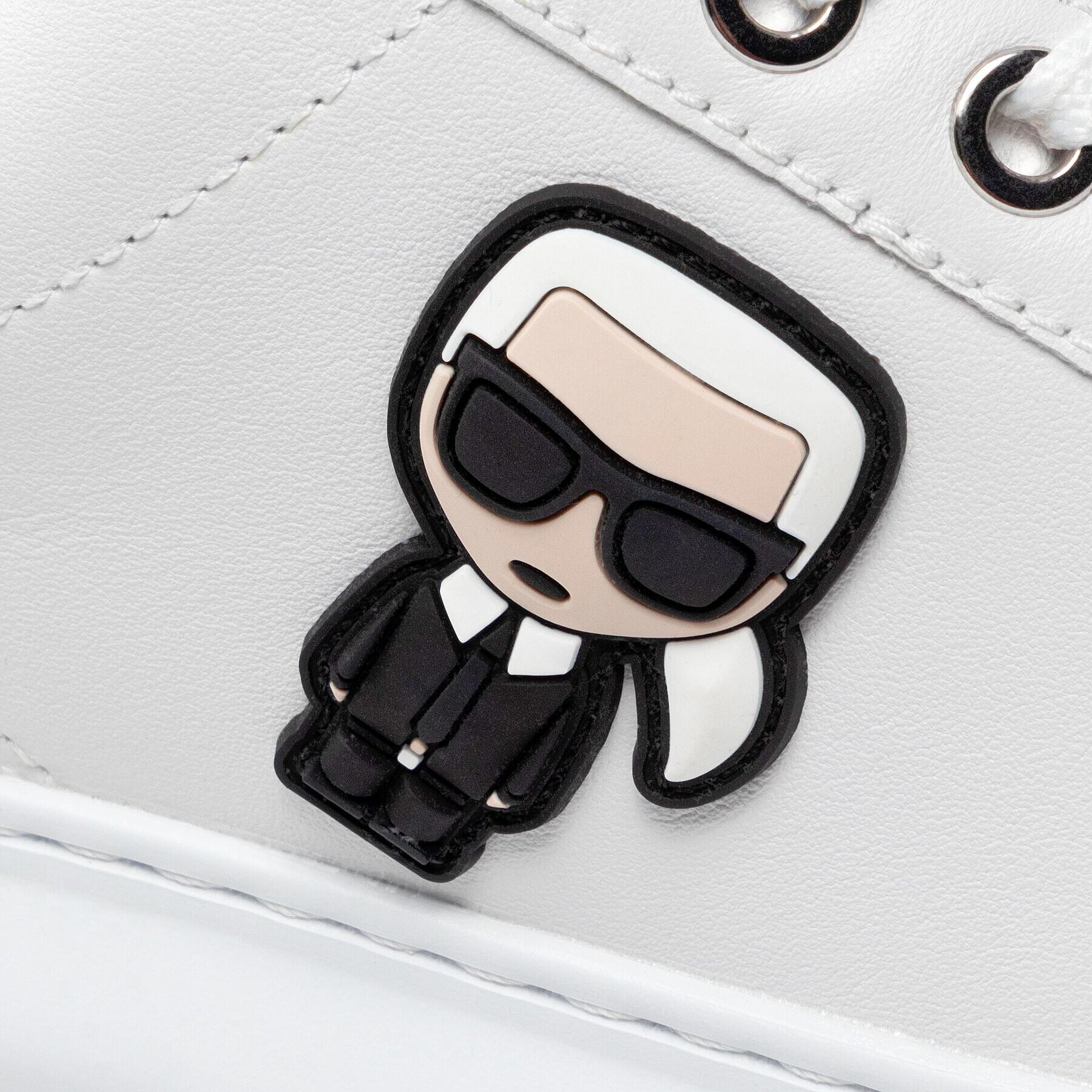 KARL LAGERFELD Superge KL62530 Bela - Pepit.si