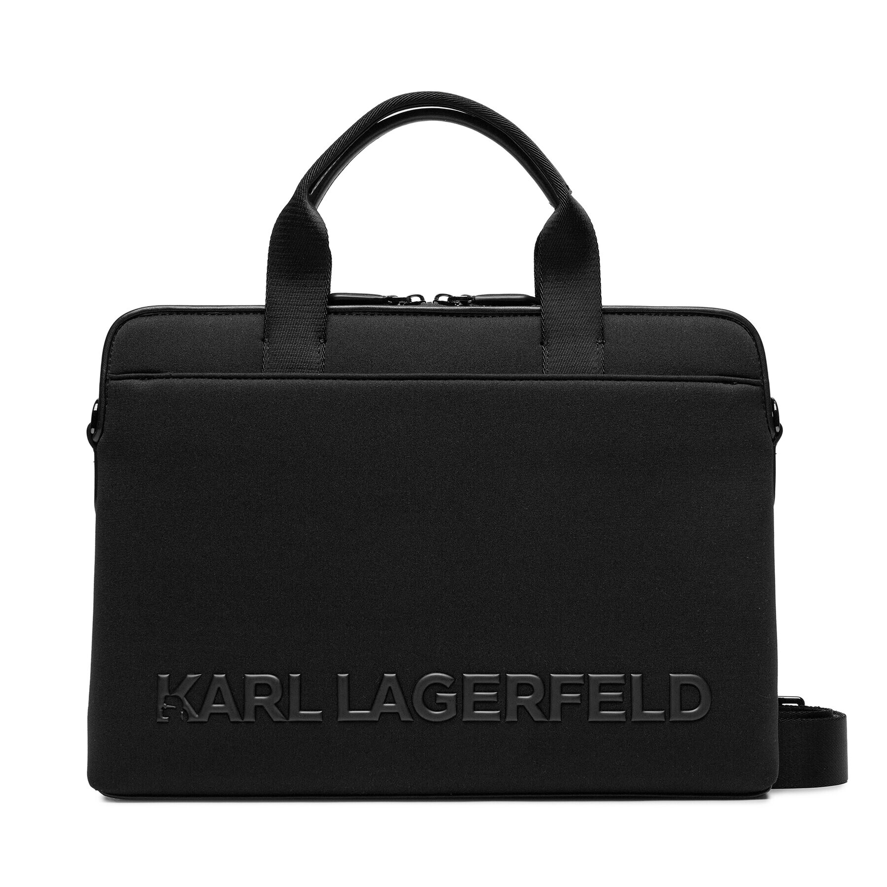 KARL LAGERFELD Torba za prenosnik 240M3251 Črna - Pepit.si