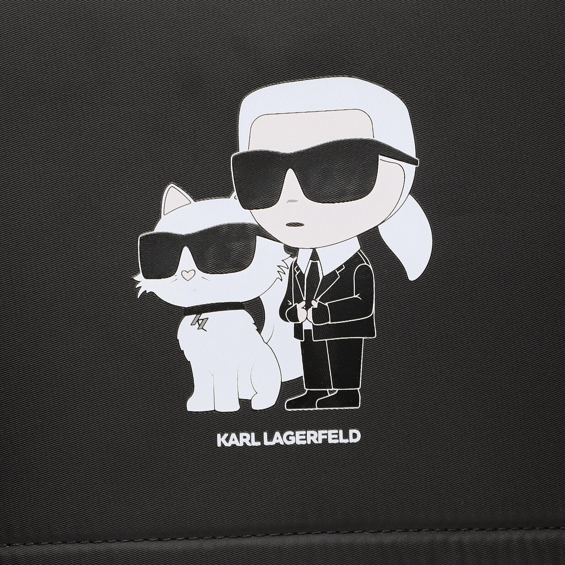 KARL LAGERFELD Torba za previjanje Z90045 Črna - Pepit.si