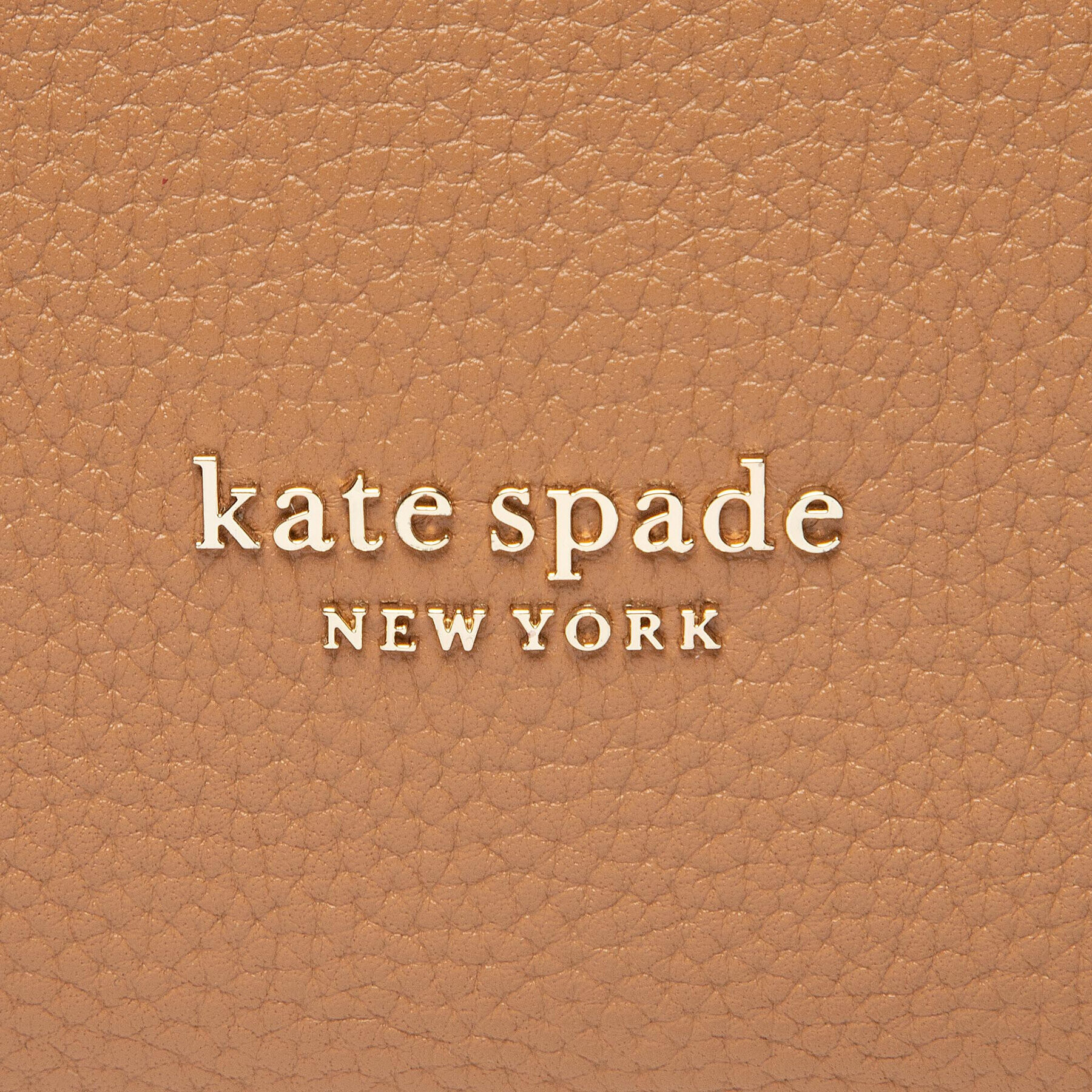 Kate Spade Ročna torba Knott Pebbled Leather Medium S PXR00398 Rjava - Pepit.si