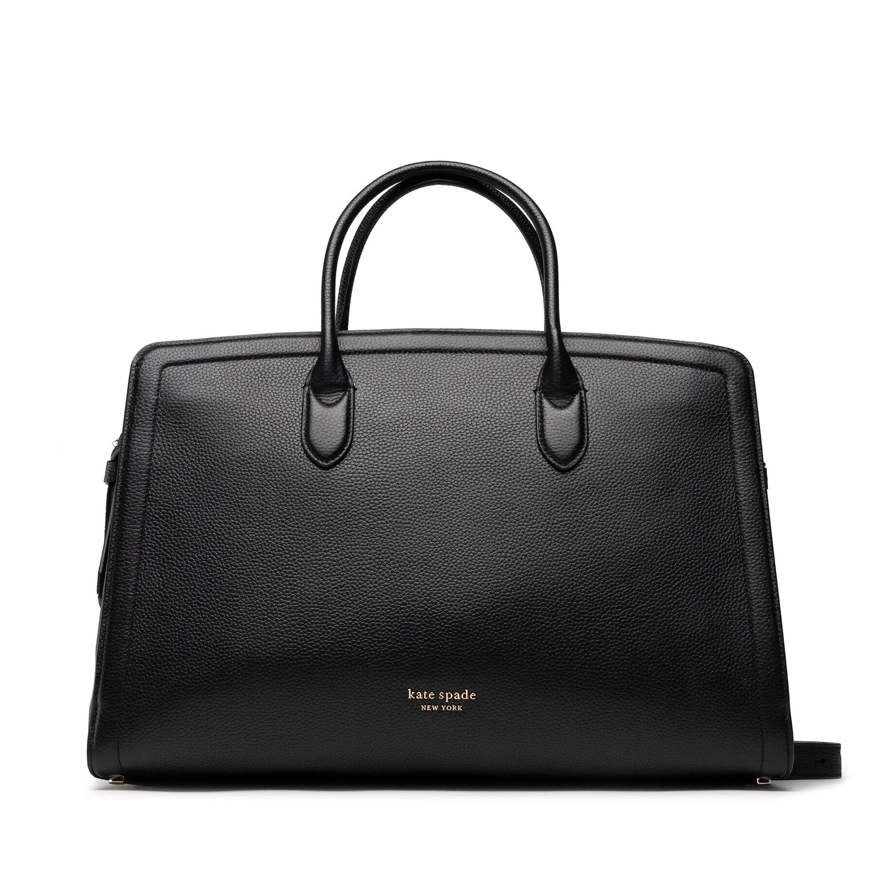 Kate Spade Ročna torba Pebbled Leather Cmmtr Bg K7913 Črna - Pepit.si