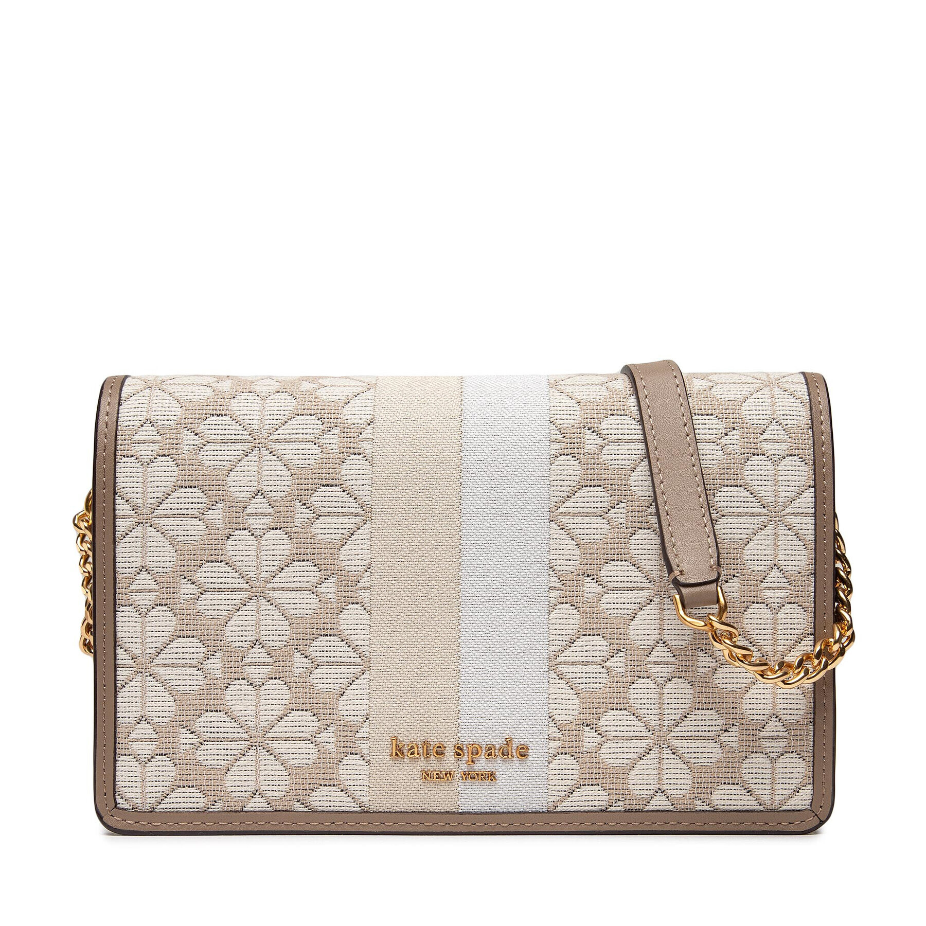 Kate Spade Ročna torba Wallet On Chain PWR00447 Bež - Pepit.si